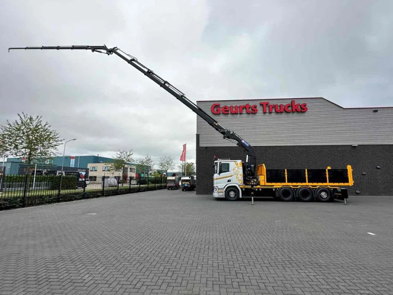 Tippbil lastbil, Kranbil Scania R530 V8 NGS 8X4 TRIDEM MET HYVA 2Z KIPPER + HMF 5020-K6 + JIB FJ1000-K5 KRAAN/KRAN/CRANE/GRUA: bild 7 Tippbil lastbil, Kranbil Scania R530 V8 NGS 8X4 TRIDEM MET HYVA 2Z KIPPER + HMF 5020-K6 + JIB FJ1000-K5 KRAAN/KRAN/CRANE/GRUA: bild 7