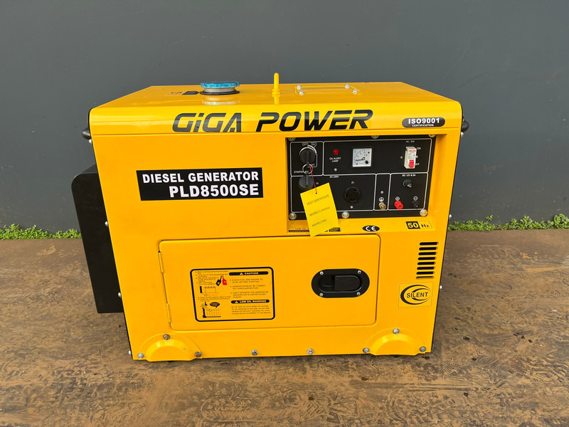 Giga power PLD8500SE 8 kVA silent generator - Elgenerator: bild 1 Giga power PLD8500SE 8 kVA silent generator - Elgenerator: bild 1