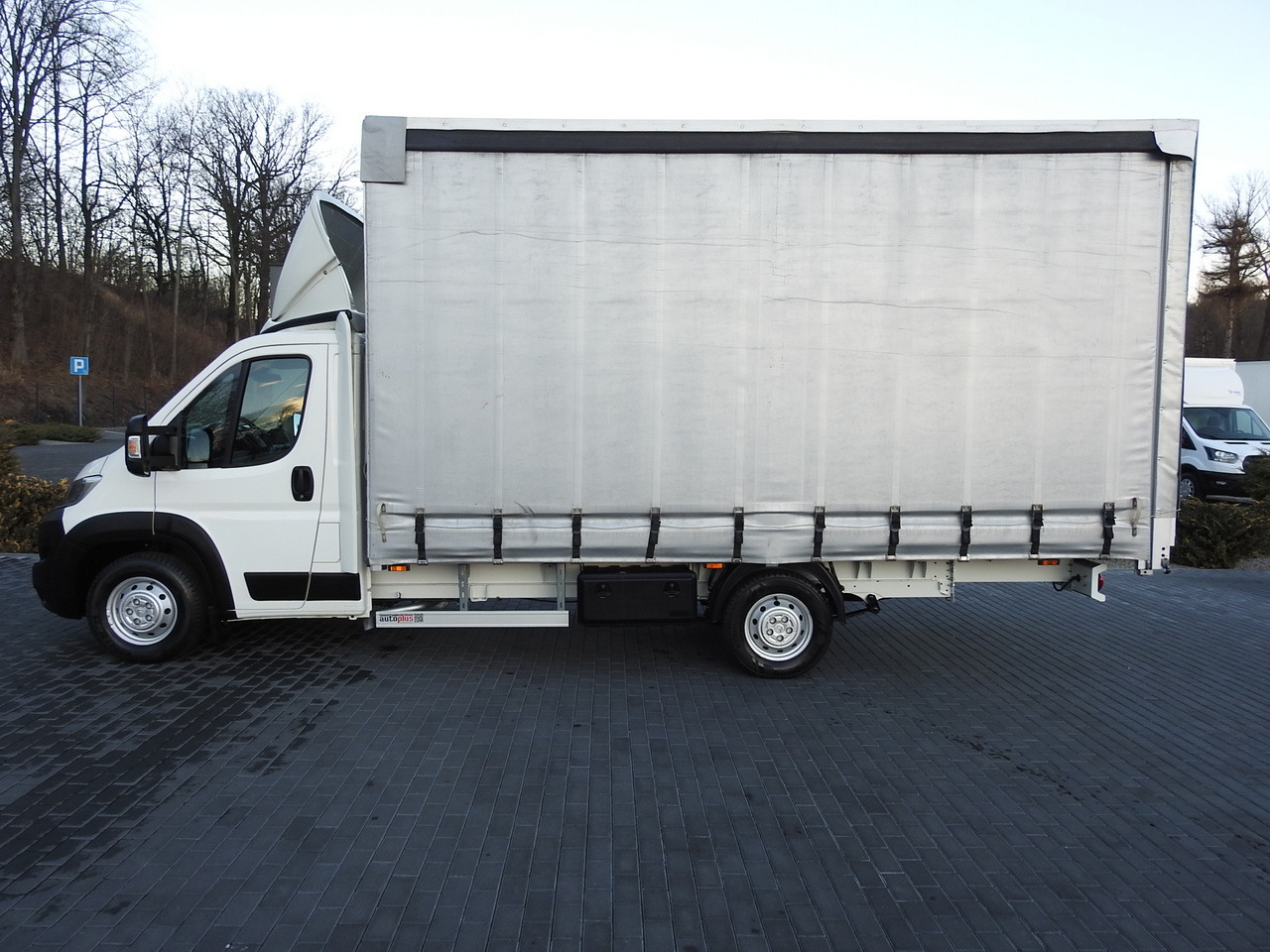 Transportbil med kapell CITROEN JUMPER TARPAULIN 10 PALLETS CRUISE CONTROL AIR CONDITIONING LED LIGHTS PNEUMATICS 165HP: bild 9