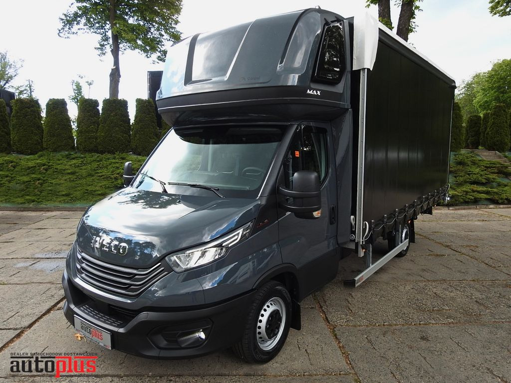Ny Transportbil med kapell Iveco DAILY NEUE PRITSCHE PLANE 10 PALETTEN A/C: bild 1