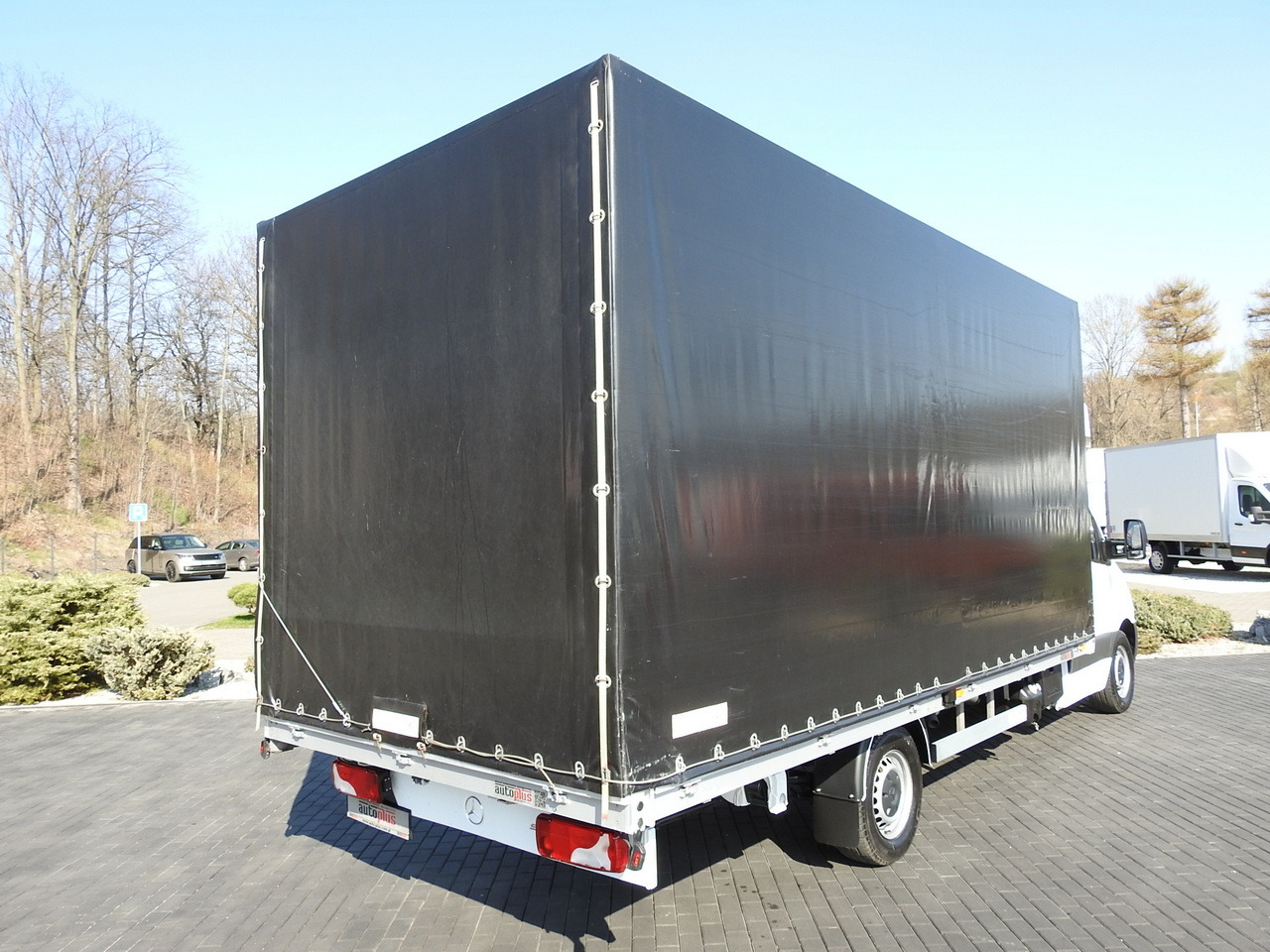 MERCEDES SPRINTER 316 TARPAULIN 10 PALLETS WEBASTO AIR CONDITIONING 165HP - Transportbil med kapell: bild 3 MERCEDES SPRINTER 316 TARPAULIN 10 PALLETS WEBASTO AIR CONDITIONING 165HP - Transportbil med kapell: bild 3