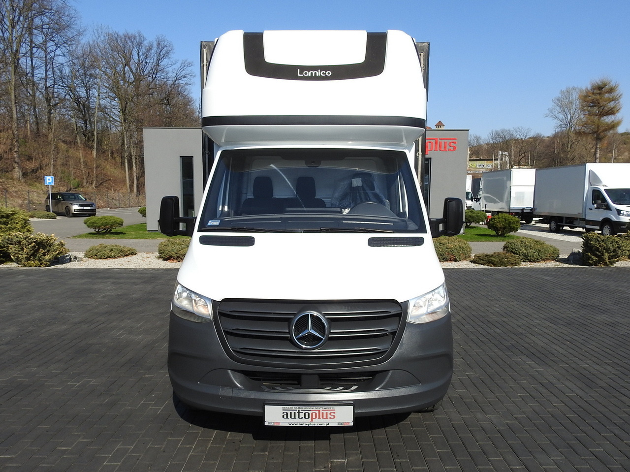 MERCEDES SPRINTER 316 TARPAULIN 10 PALLETS WEBASTO AIR CONDITIONING 165HP - Transportbil med kapell: bild 5 MERCEDES SPRINTER 316 TARPAULIN 10 PALLETS WEBASTO AIR CONDITIONING 165HP - Transportbil med kapell: bild 5