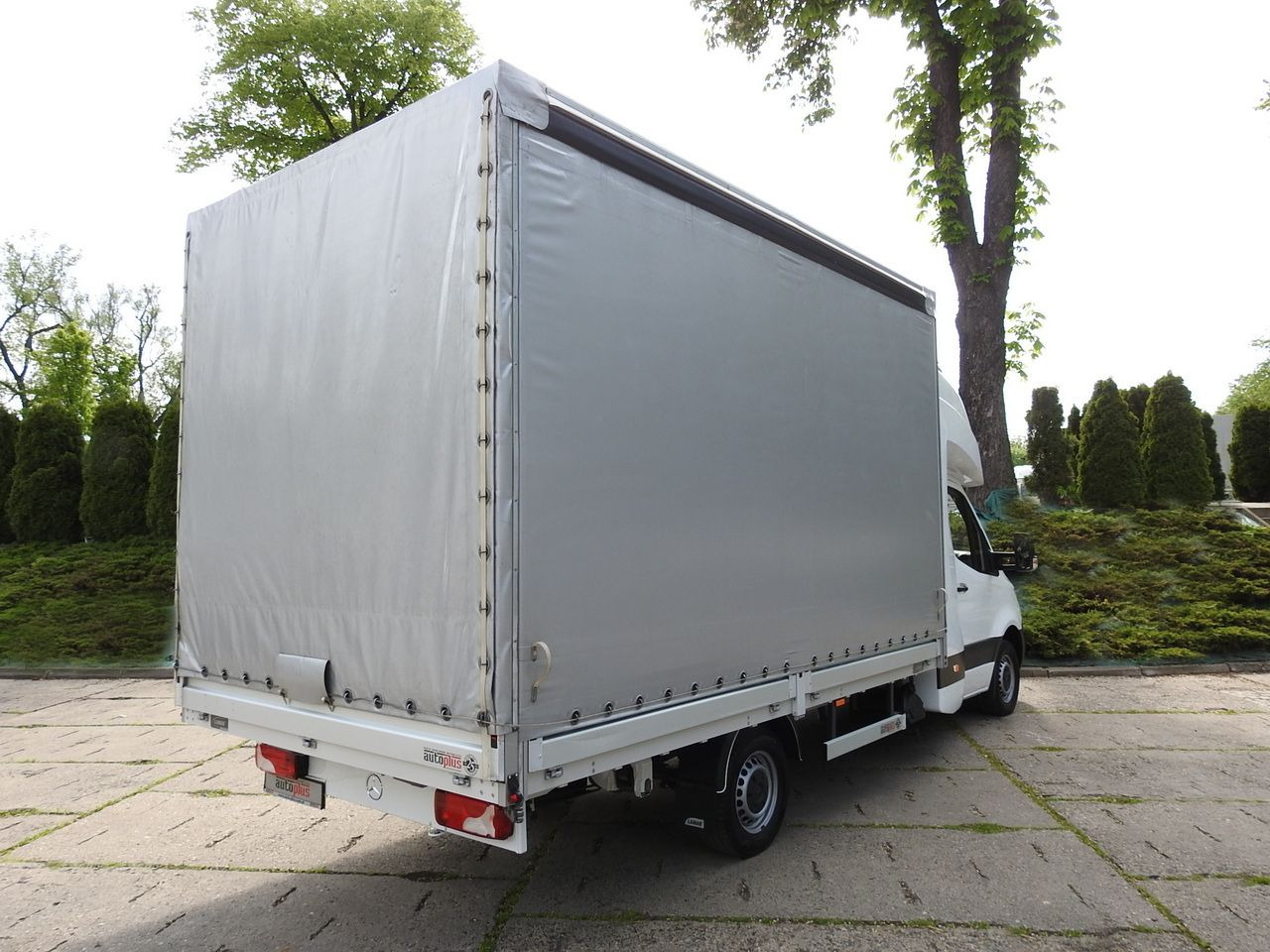MERCEDES SPRINTER 316 TARPAULIN 10 PALLETS WEBASTO CRUISE CONTROL AIR CONDITIONING 165HP - Transportbil med kapell: bild 3 MERCEDES SPRINTER 316 TARPAULIN 10 PALLETS WEBASTO CRUISE CONTROL AIR CONDITIONING 165HP - Transportbil med kapell: bild 3