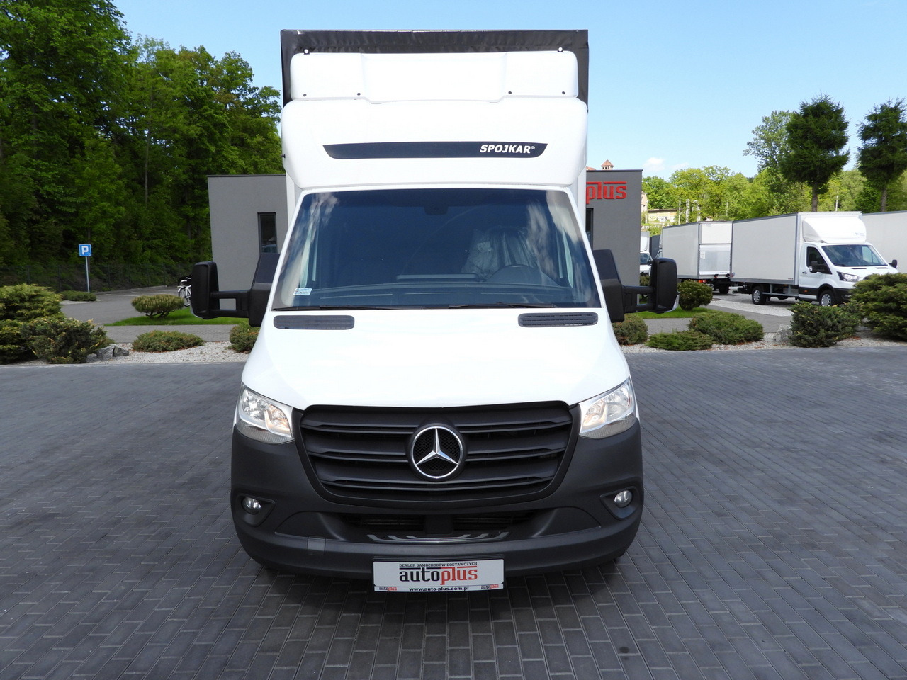 MERCEDES SPRINTER 316 TARPAULIN LIFT 10 PALLETS WEBASTO CRUISE CONTROL PNEUMATICS AIR CONDITIONING 160HP - Transportbil med kapell: bild 5 MERCEDES SPRINTER 316 TARPAULIN LIFT 10 PALLETS WEBASTO CRUISE CONTROL PNEUMATICS AIR CONDITIONING 160HP - Transportbil med kapell: bild 5
