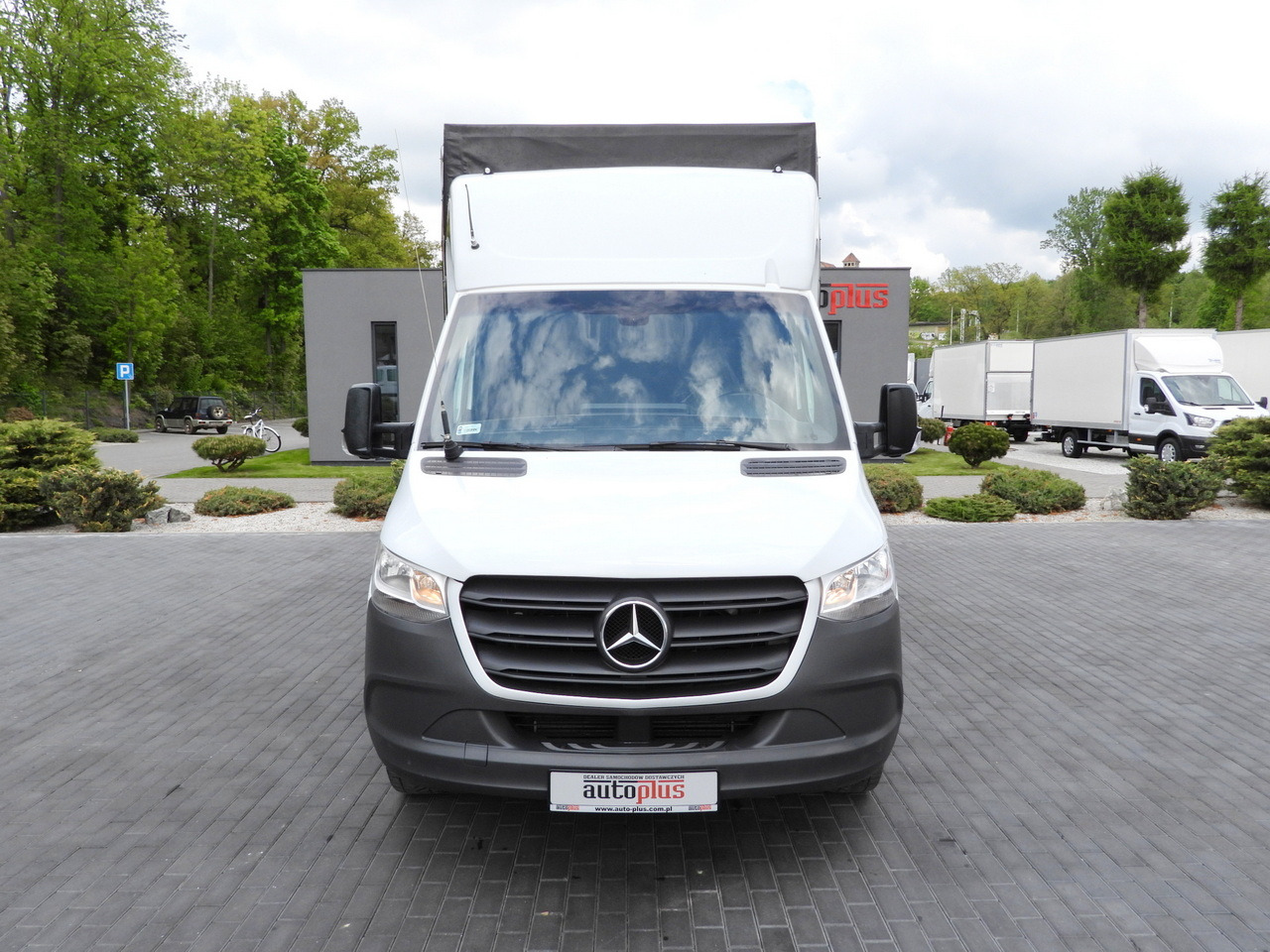 MERCEDES SPRINTER 316 TARPAULIN LIFT 8 PALLETS WEBASTO CRUISE CONTROL AIR CONDITIONING 160HP - Transportbil med kapell: bild 5 MERCEDES SPRINTER 316 TARPAULIN LIFT 8 PALLETS WEBASTO CRUISE CONTROL AIR CONDITIONING 160HP - Transportbil med kapell: bild 5