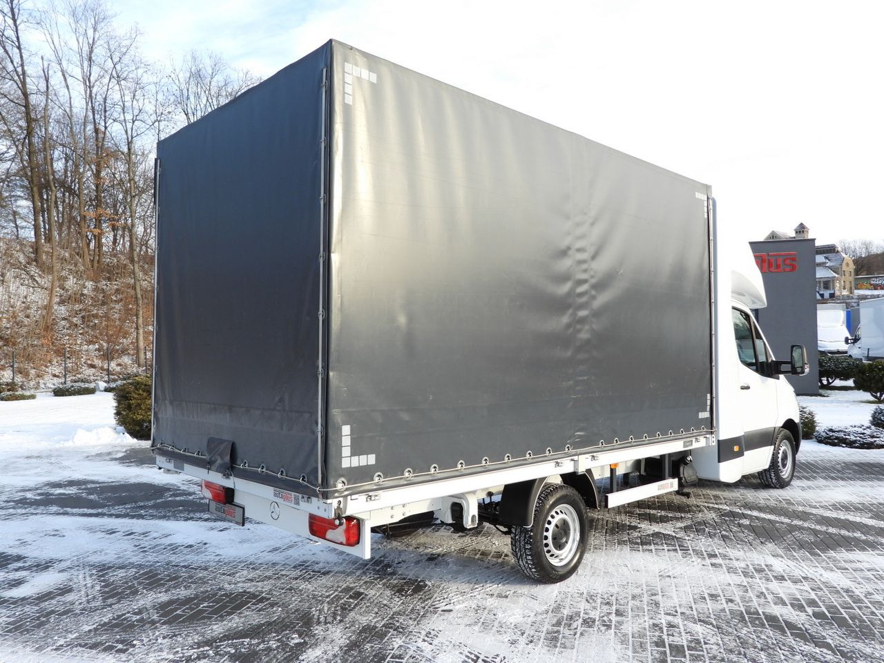 MERCEDES SPRINTER 317 TARPAULIN 8 PALLETS WEBASTO CRUISE CONTROL LED LIGHTS AIR CONDITIONING 170HP - Transportbil med kapell: bild 3 MERCEDES SPRINTER 317 TARPAULIN 8 PALLETS WEBASTO CRUISE CONTROL LED LIGHTS AIR CONDITIONING 170HP - Transportbil med kapell: bild 3