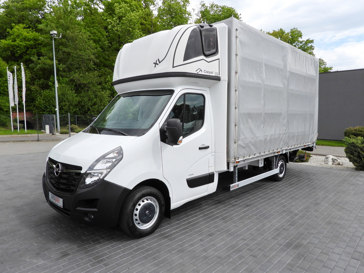 Transportbil med kapell OPEL MOVANO TARPAULIN LIFT 9 PALLETS WEBASTO CRUISE CONTROL LED LIGHTS PNEUMATICS AIR CONDITIONING 165HP: bild 6 Transportbil med kapell OPEL MOVANO TARPAULIN LIFT 9 PALLETS WEBASTO CRUISE CONTROL LED LIGHTS PNEUMATICS AIR CONDITIONING 165HP: bild 6