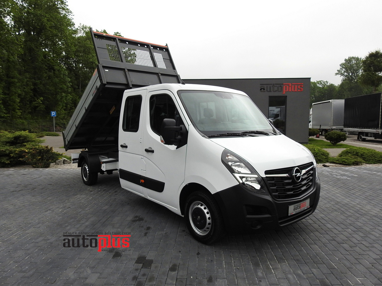 OPEL MOVANO TIPPER DOUBLE CABIN DOKA 6 SEATS CRUISE CONTROL LED LIGHTS AIR CONDITIONING 145HP - Transportbil med tippflak: bild 1 OPEL MOVANO TIPPER DOUBLE CABIN DOKA 6 SEATS CRUISE CONTROL LED LIGHTS AIR CONDITIONING 145HP - Transportbil med tippflak: bild 1