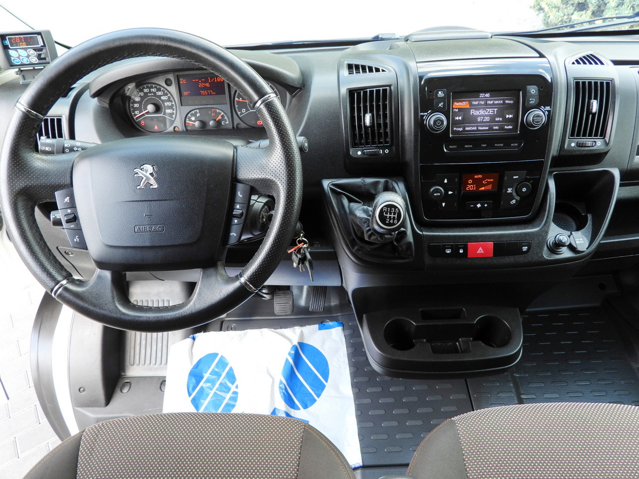 Kylbil PEUGEOT BOXER REGRIGERATOR BOX 0*C 8 PALLETS CRUISE CONTROL LED LIGHTS AIR CONDITIONING  165HP: bild 33