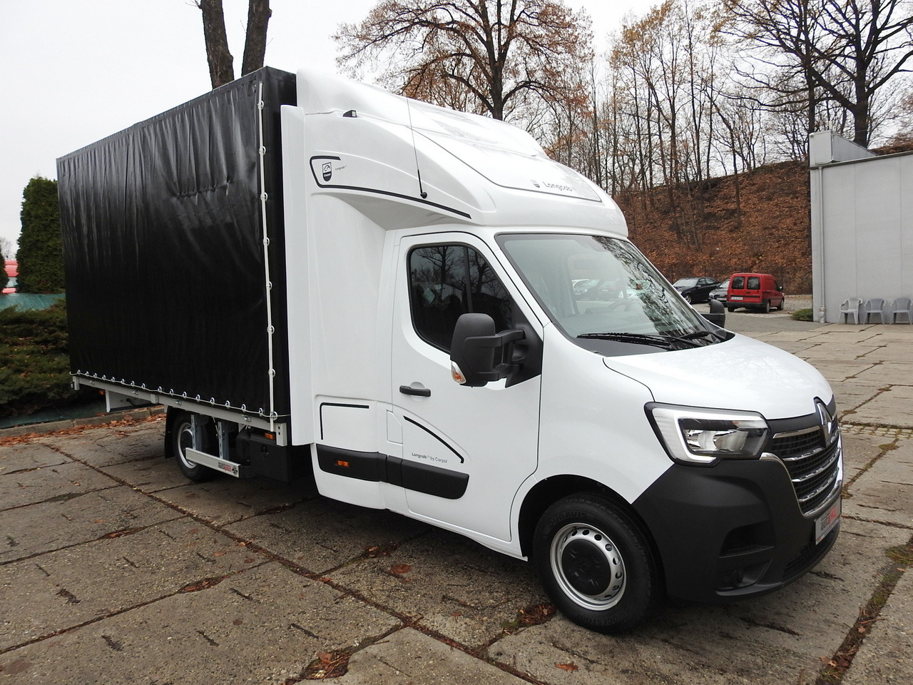 RENAULT MASTER NEW TARPAULIN 10 PALLETS WEBASTO CRUISE CONTROL AIR CONDITIONING LED LIGHTS Y 165HP - Transportbil med kapell: bild 4 RENAULT MASTER NEW TARPAULIN 10 PALLETS WEBASTO CRUISE CONTROL AIR CONDITIONING LED LIGHTS Y 165HP - Transportbil med kapell: bild 4