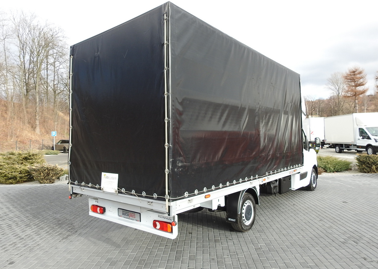 RENAULT MASTER TARPAULIN 10 PALLETS CRUISE CONTROL AIR CONDITIONING LED LIGHTS PNEUMATICS 165HP - Transportbil med kapell: bild 3 RENAULT MASTER TARPAULIN 10 PALLETS CRUISE CONTROL AIR CONDITIONING LED LIGHTS PNEUMATICS 165HP - Transportbil med kapell: bild 3
