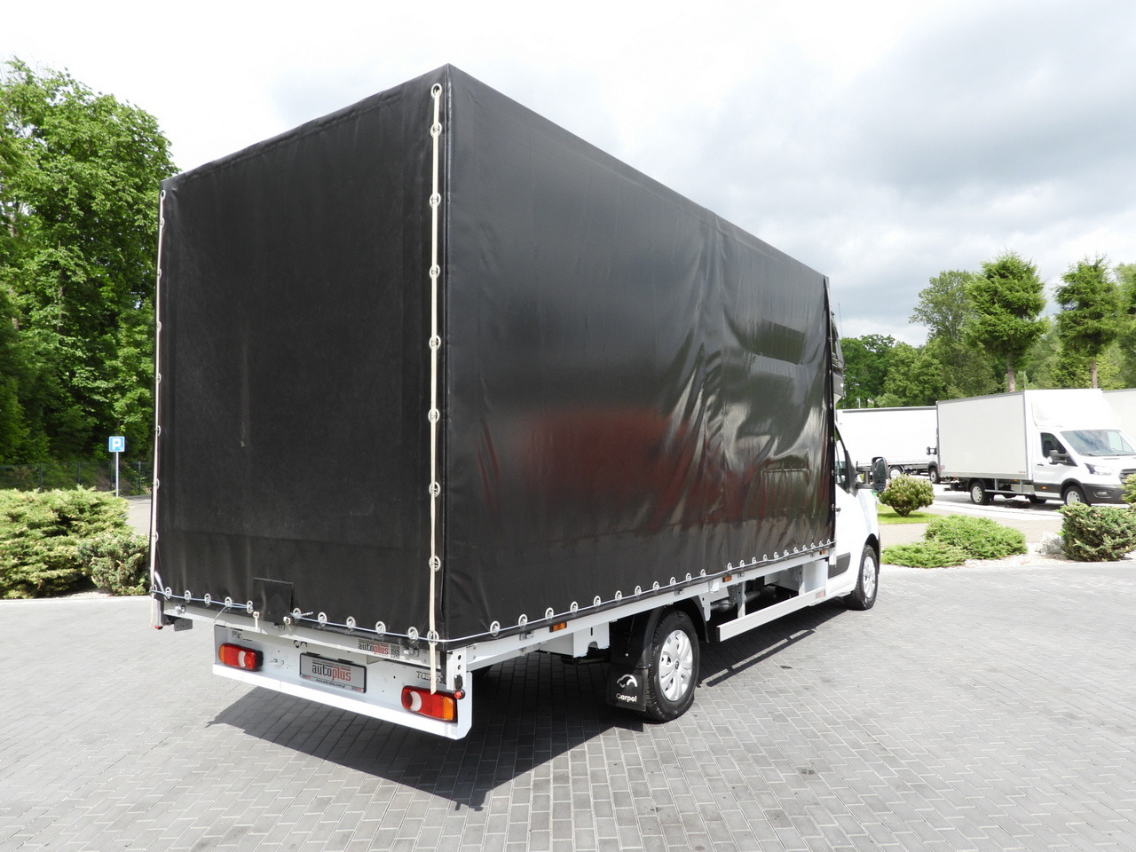RENAULT MASTER TARPAULIN 10 PALLETS CRUISE CONTROL LED LIGHTS AIR CONDITIONING 165HP - Transportbil med kapell: bild 3 RENAULT MASTER TARPAULIN 10 PALLETS CRUISE CONTROL LED LIGHTS AIR CONDITIONING 165HP - Transportbil med kapell: bild 3