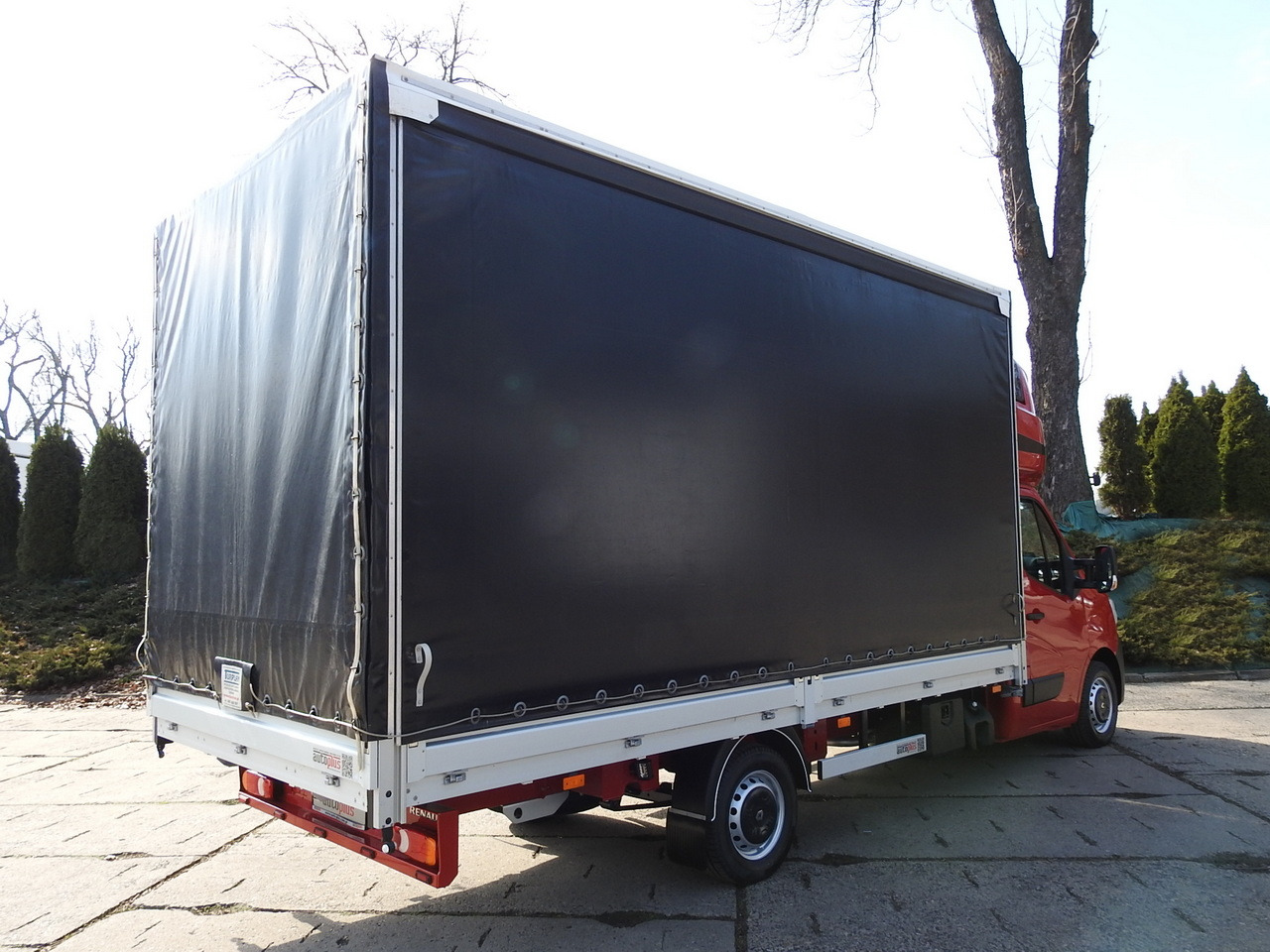 RENAULT MASTER TARPAULIN 10 PALLETS WEBASTO CRUISE CONTROL AIR CONDITIONING LED LIGHTS PNEUMATICS  165HP - Transportbil med kapell: bild 3 RENAULT MASTER TARPAULIN 10 PALLETS WEBASTO CRUISE CONTROL AIR CONDITIONING LED LIGHTS PNEUMATICS  165HP - Transportbil med kapell: bild 3