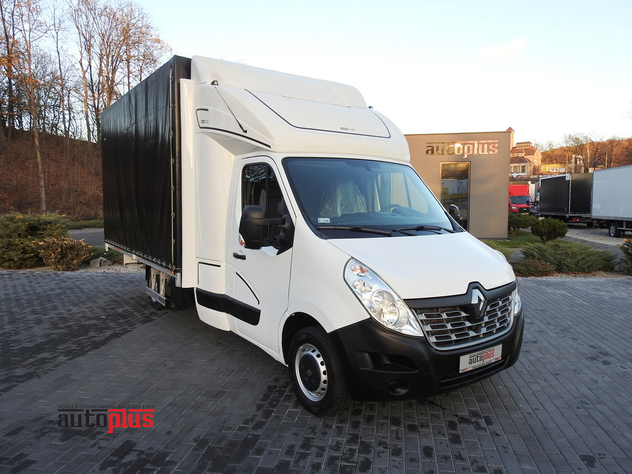 RENAULT MASTER TARPAULIN 10 PALLETS WEBASTO CRUISE CONTROL AIR CONDITIONING PNEUMATICS AUTOMATIC TRANSMISSION 170HP - Transportbil med kapell: bild 1 RENAULT MASTER TARPAULIN 10 PALLETS WEBASTO CRUISE CONTROL AIR CONDITIONING PNEUMATICS AUTOMATIC TRANSMISSION 170HP - Transportbil med kapell: bild 1