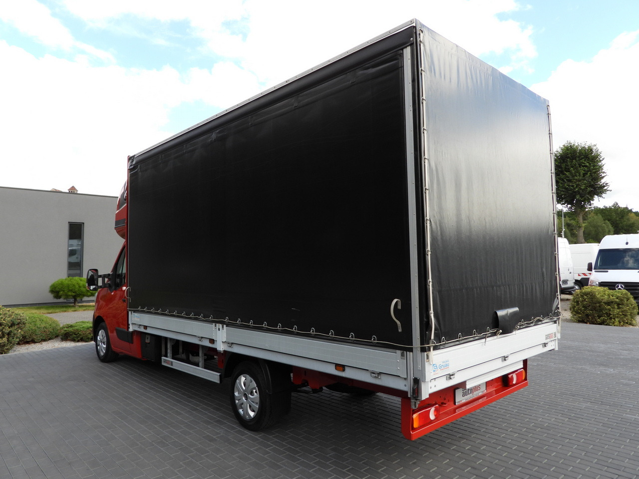 Transportbil med kapell RENAULT MASTER TARPAULIN 10 PALLETS WEBASTO CRUISE CONTROL LED LIGHTS AIR CONDITIONING  165HP: bild 10