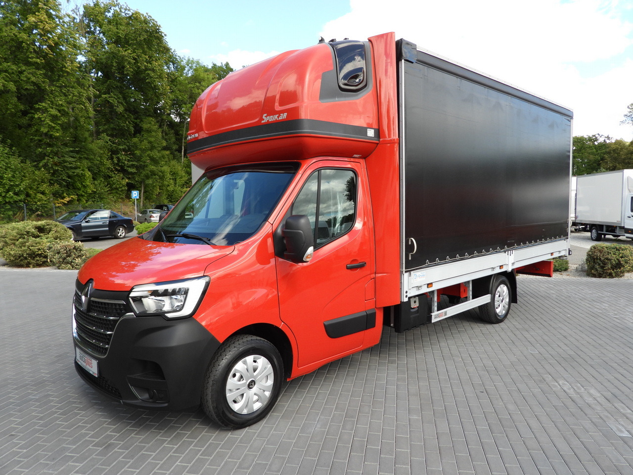Transportbil med kapell RENAULT MASTER TARPAULIN 10 PALLETS WEBASTO CRUISE CONTROL LED LIGHTS AIR CONDITIONING  165HP: bild 18