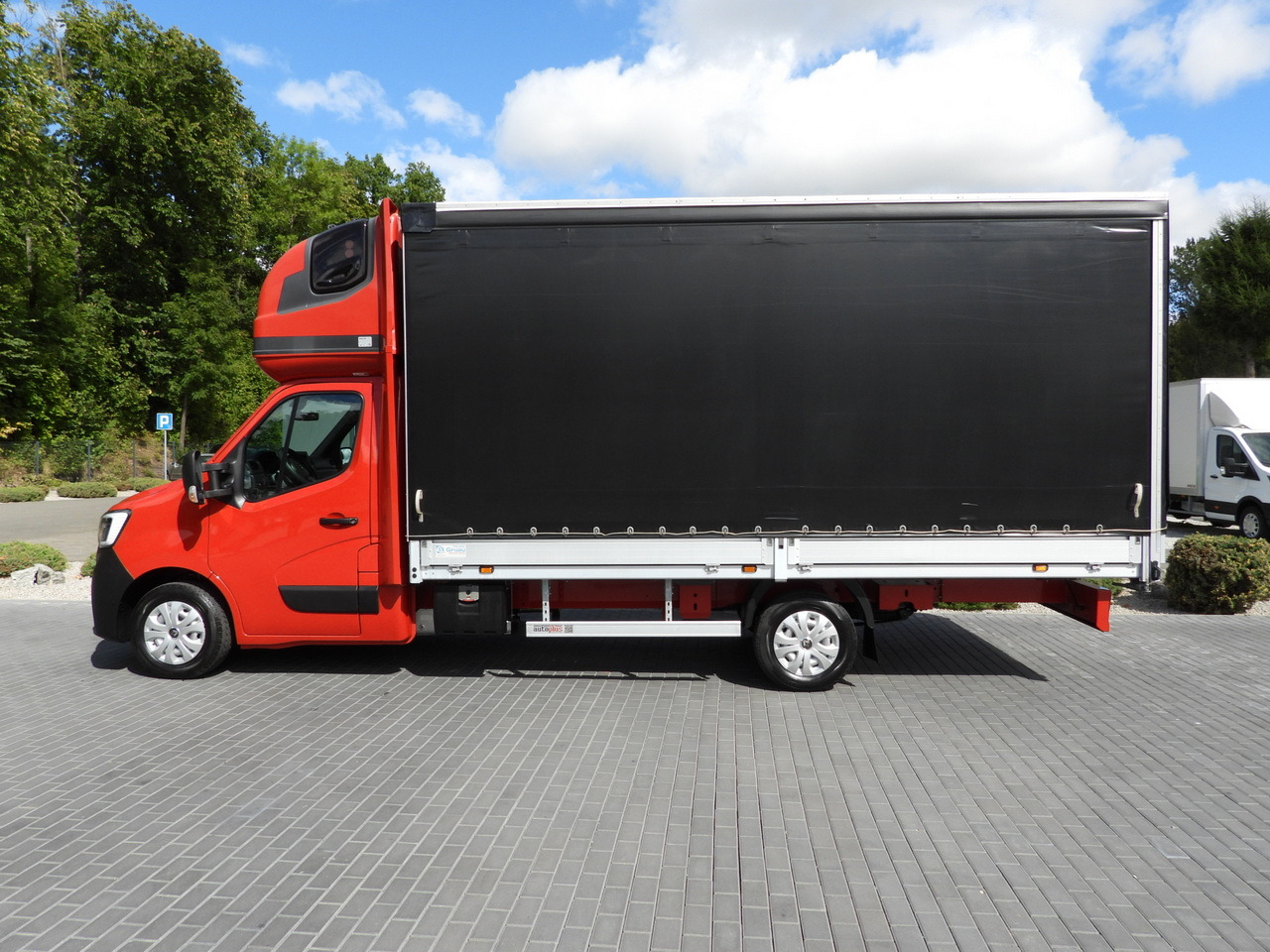 Transportbil med kapell RENAULT MASTER TARPAULIN 10 PALLETS WEBASTO CRUISE CONTROL LED LIGHTS AIR CONDITIONING  165HP: bild 9