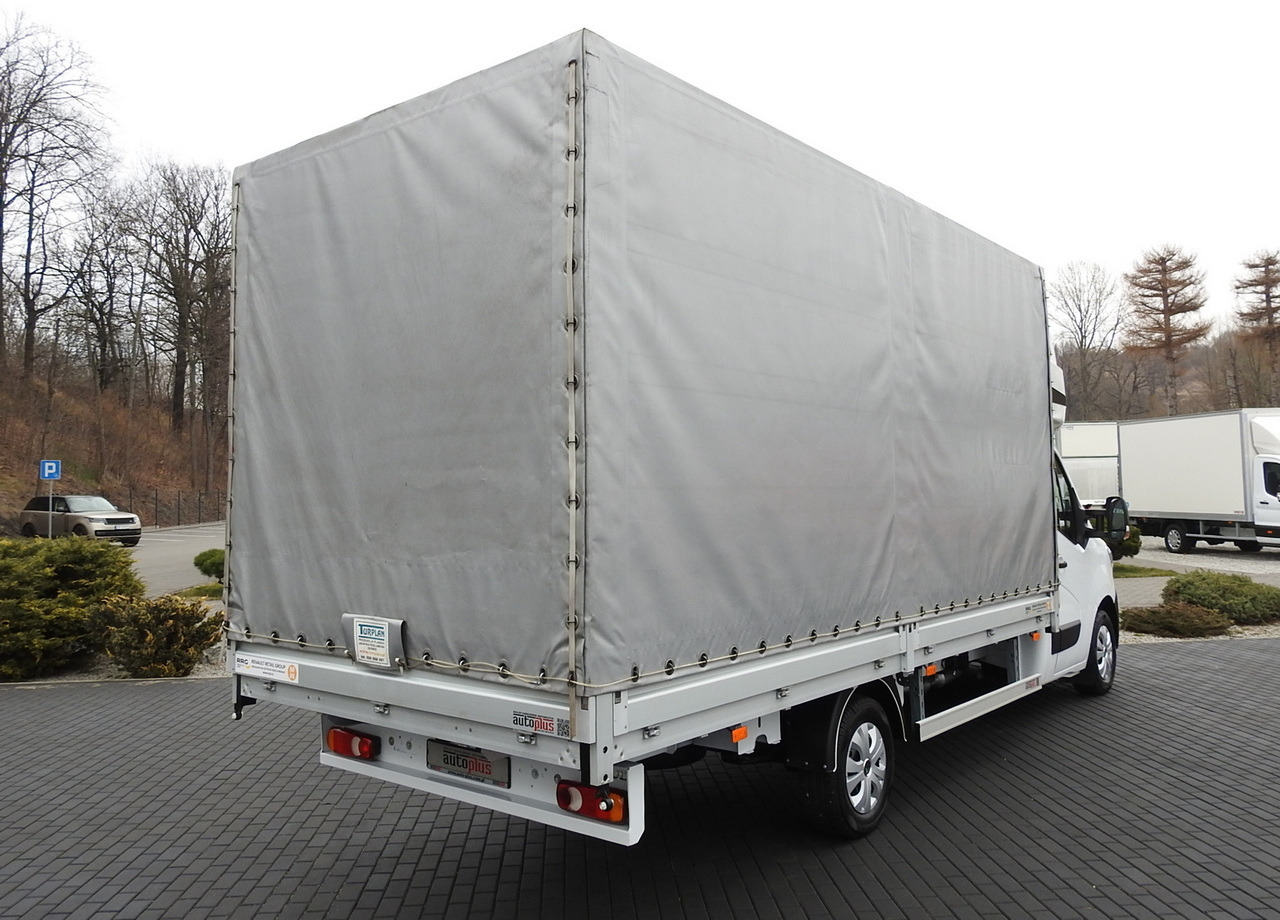 RENAULT MASTER TARPAULIN 10 PALLETS WEBASTO CRUISE CONTROL LED LIGHTS PNEUMATICS AIR CONDITIONING 165HP - Transportbil med kapell: bild 3 RENAULT MASTER TARPAULIN 10 PALLETS WEBASTO CRUISE CONTROL LED LIGHTS PNEUMATICS AIR CONDITIONING 165HP - Transportbil med kapell: bild 3