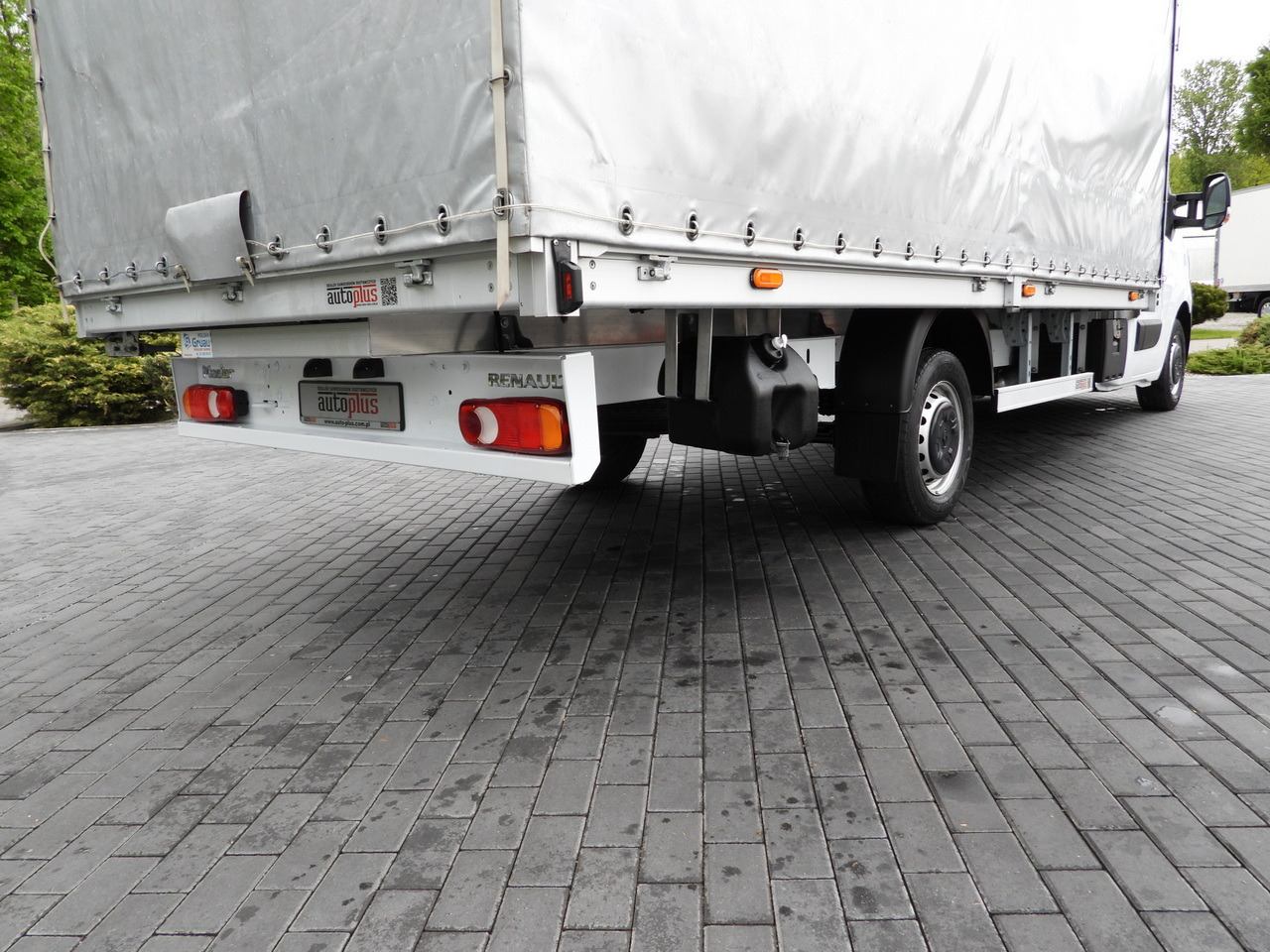 Transportbil med kapell RENAULT MASTER  TARPAULIN 10 PALLETS WEBASTO CRUISE CONTROL LED LIGHTS PNEUMATICS AIR CONDITIONING  165HP: bild 23