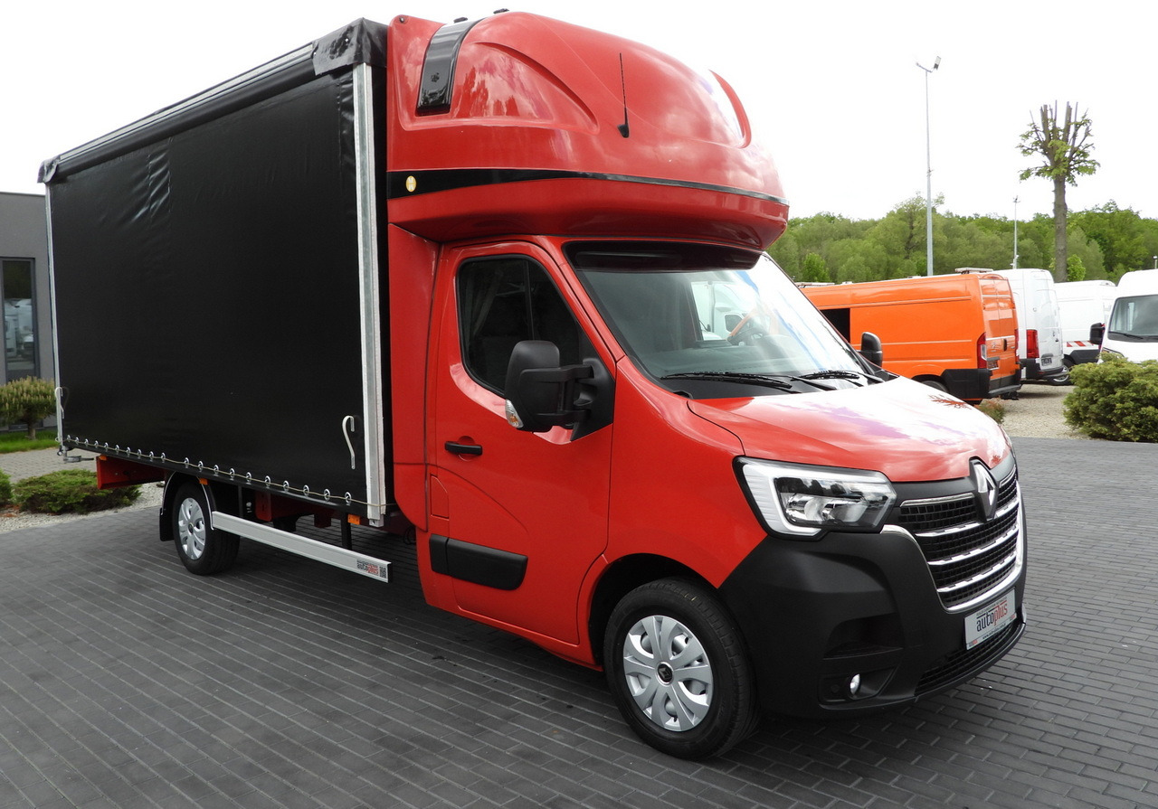 RENAULT MASTER TARPAULIN 10 PALLETS WEBASTO CRUISE CONTROL LED LIGHTS PNEUMATICS AIR CONDITIONING 165HP - Transportbil med kapell: bild 4 RENAULT MASTER TARPAULIN 10 PALLETS WEBASTO CRUISE CONTROL LED LIGHTS PNEUMATICS AIR CONDITIONING 165HP - Transportbil med kapell: bild 4