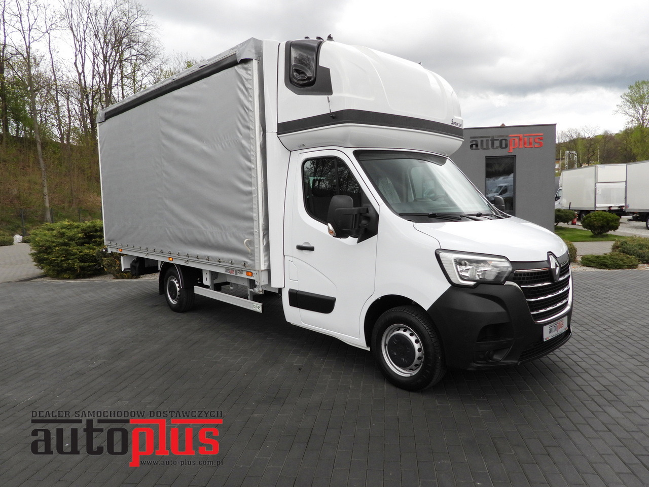 RENAULT MASTER TARPAULIN 10 PALLETS WEBASTO CRUISE CONTROL LED LIGHTS PNEUMATICS AIR CONDITIONING 165HP - Transportbil med kapell: bild 1 RENAULT MASTER TARPAULIN 10 PALLETS WEBASTO CRUISE CONTROL LED LIGHTS PNEUMATICS AIR CONDITIONING 165HP - Transportbil med kapell: bild 1