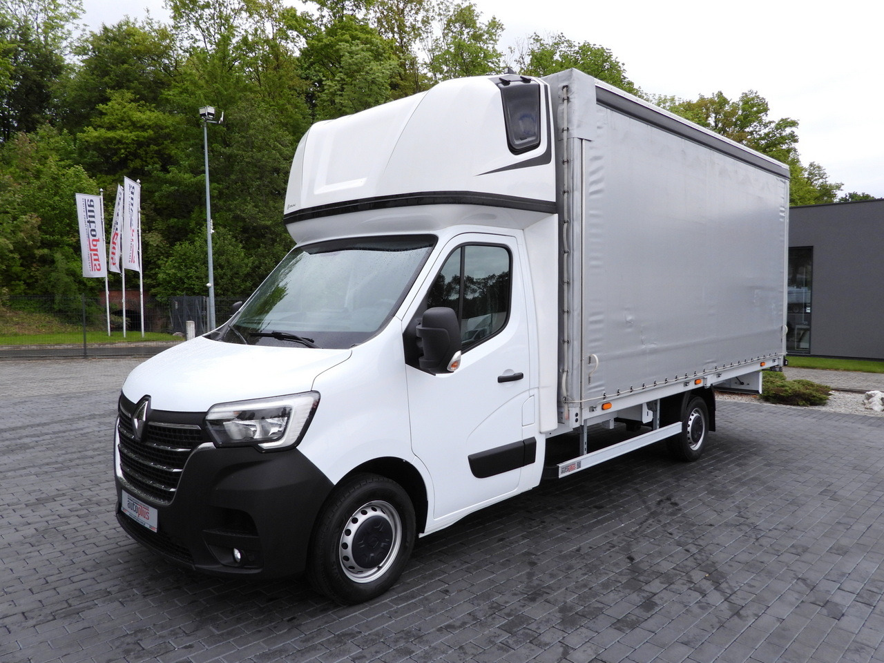 Transportbil med kapell RENAULT MASTER  TARPAULIN 10 PALLETS WEBASTO CRUISE CONTROL LED LIGHTS PNEUMATICS AIR CONDITIONING  165HP: bild 6