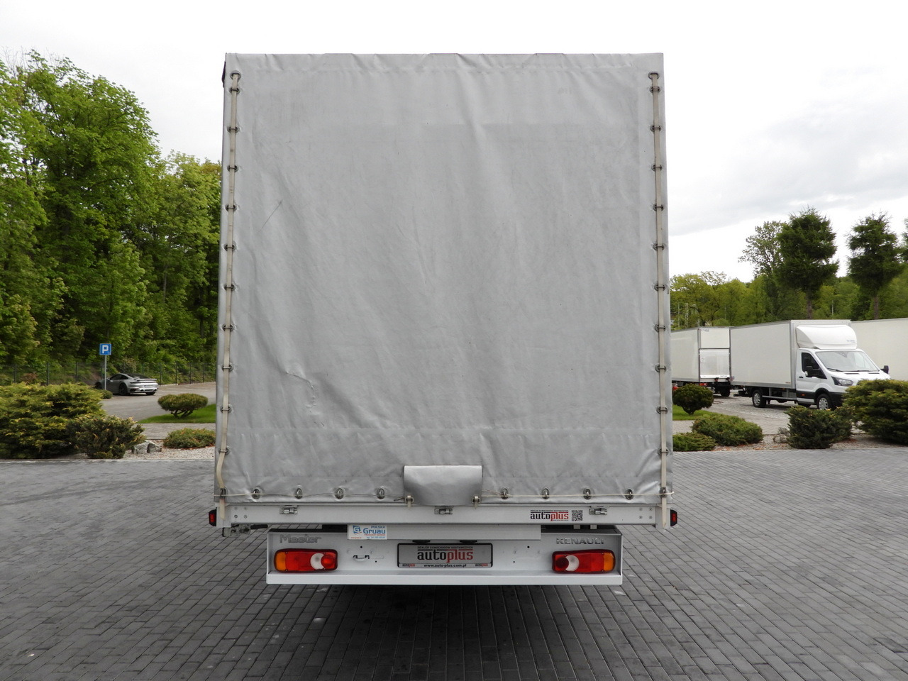 Transportbil med kapell RENAULT MASTER  TARPAULIN 10 PALLETS WEBASTO CRUISE CONTROL LED LIGHTS PNEUMATICS AIR CONDITIONING  165HP: bild 11