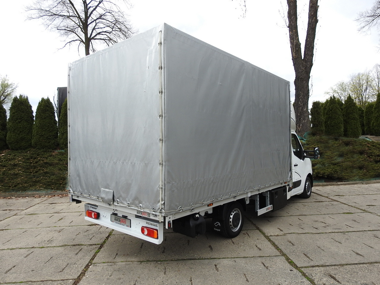 RENAULT MASTER TARPAULIN 10 PALLETS WEBASTO CRUISE CONTROL NAVIGATION AIR CONDITIONING LED LIGHTS PNEUMATICS 165HP - Transportbil med kapell: bild 3 RENAULT MASTER TARPAULIN 10 PALLETS WEBASTO CRUISE CONTROL NAVIGATION AIR CONDITIONING LED LIGHTS PNEUMATICS 165HP - Transportbil med kapell: bild 3