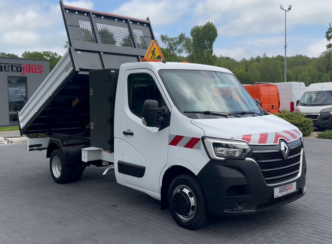 RENAULT MASTER TIPPER CRUISE CONTROL LED LIGHTS TWIN WHEELS AIR CONDITIONING  130HP - Transportbil med tippflak: bild 4 RENAULT MASTER TIPPER CRUISE CONTROL LED LIGHTS TWIN WHEELS AIR CONDITIONING  130HP - Transportbil med tippflak: bild 4