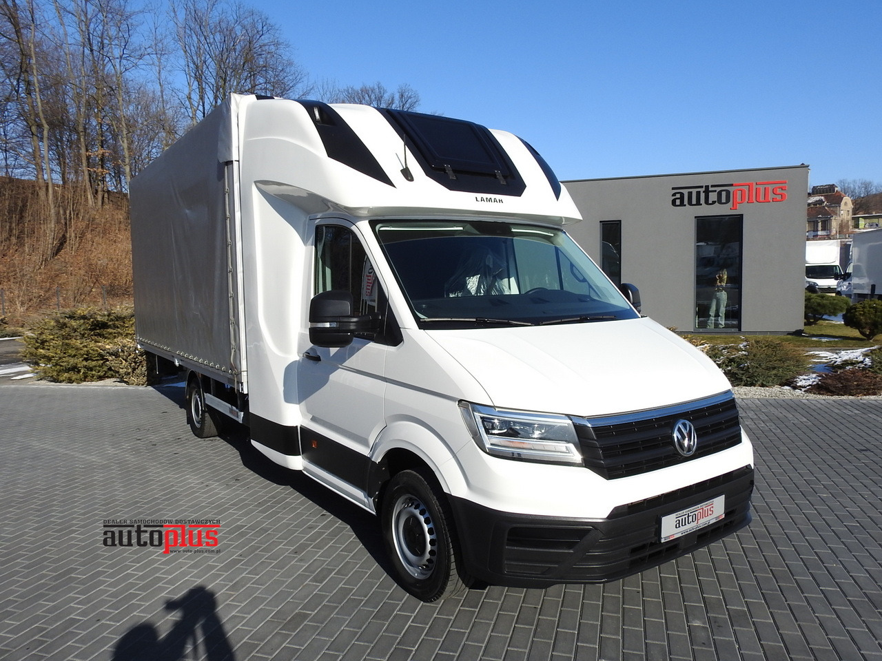 VOLKSWAGEN CRAFTER TARPAULIN 10 PALLETS WEBASTO CRUISE CONTROL AIR CONDITIONING LED LIGHTS PNEUMATICS 180HP - Transportbil med kapell: bild 1 VOLKSWAGEN CRAFTER TARPAULIN 10 PALLETS WEBASTO CRUISE CONTROL AIR CONDITIONING LED LIGHTS PNEUMATICS 180HP - Transportbil med kapell: bild 1