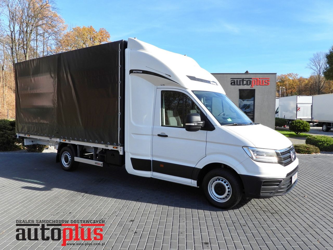VOLKSWAGEN CRAFTER TARPAULIN 10 PALLETS WEBASTO CRUISE CONTROL LED LIGHTS 180HP - Transportbil med kapell: bild 1 VOLKSWAGEN CRAFTER TARPAULIN 10 PALLETS WEBASTO CRUISE CONTROL LED LIGHTS 180HP - Transportbil med kapell: bild 1