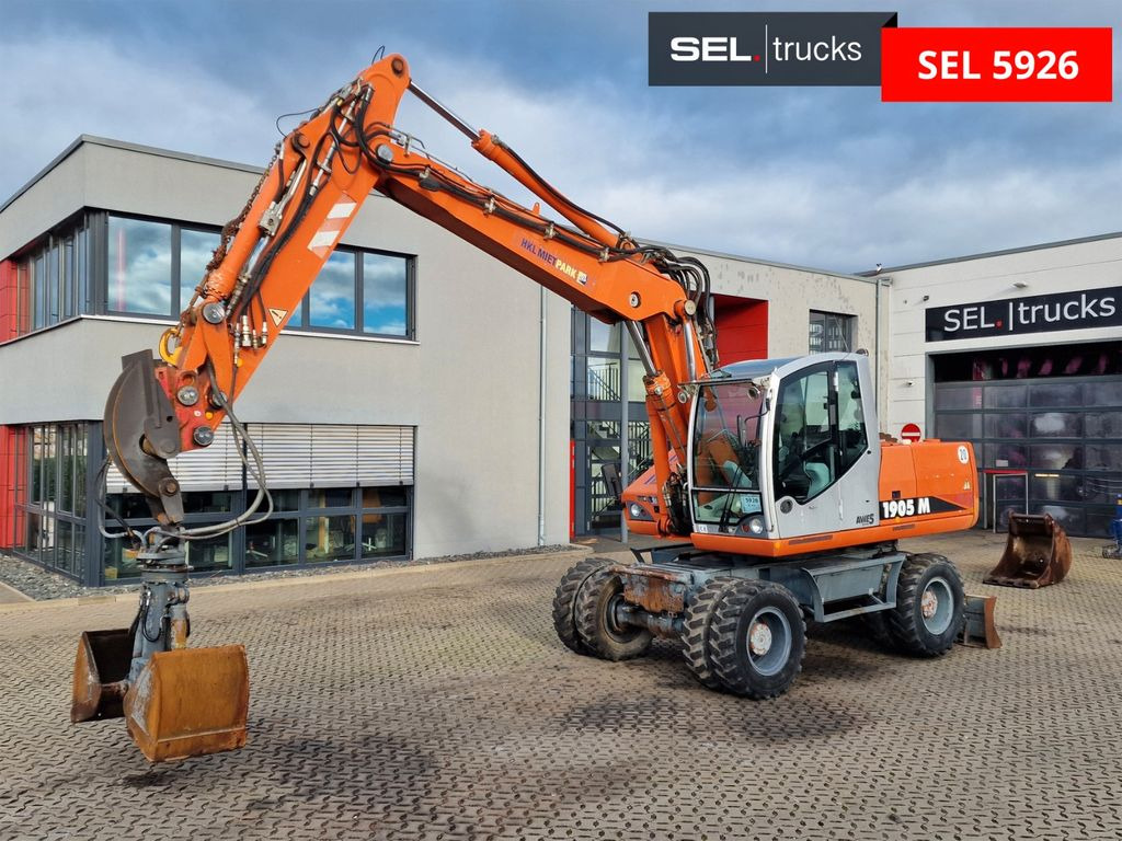 Atlas Terex 1905M Mobilbagger - Grävmaskin på däck: bild 1 Atlas Terex 1905M Mobilbagger - Grävmaskin på däck: bild 1
