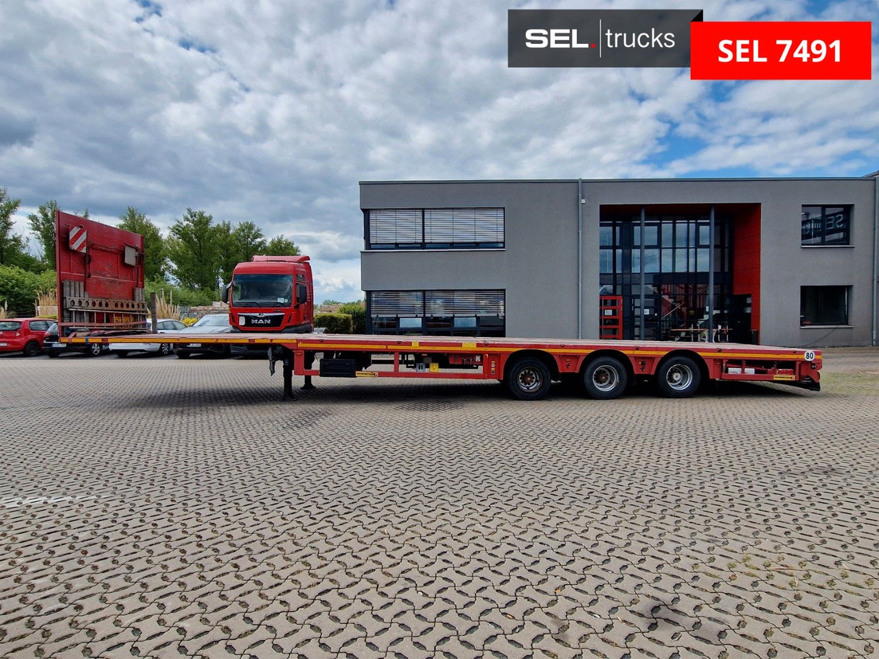 Låg lastare semitrailer Faymonville F-S43-1BGA / Teleskop: bild 8 Låg lastare semitrailer Faymonville F-S43-1BGA / Teleskop: bild 8