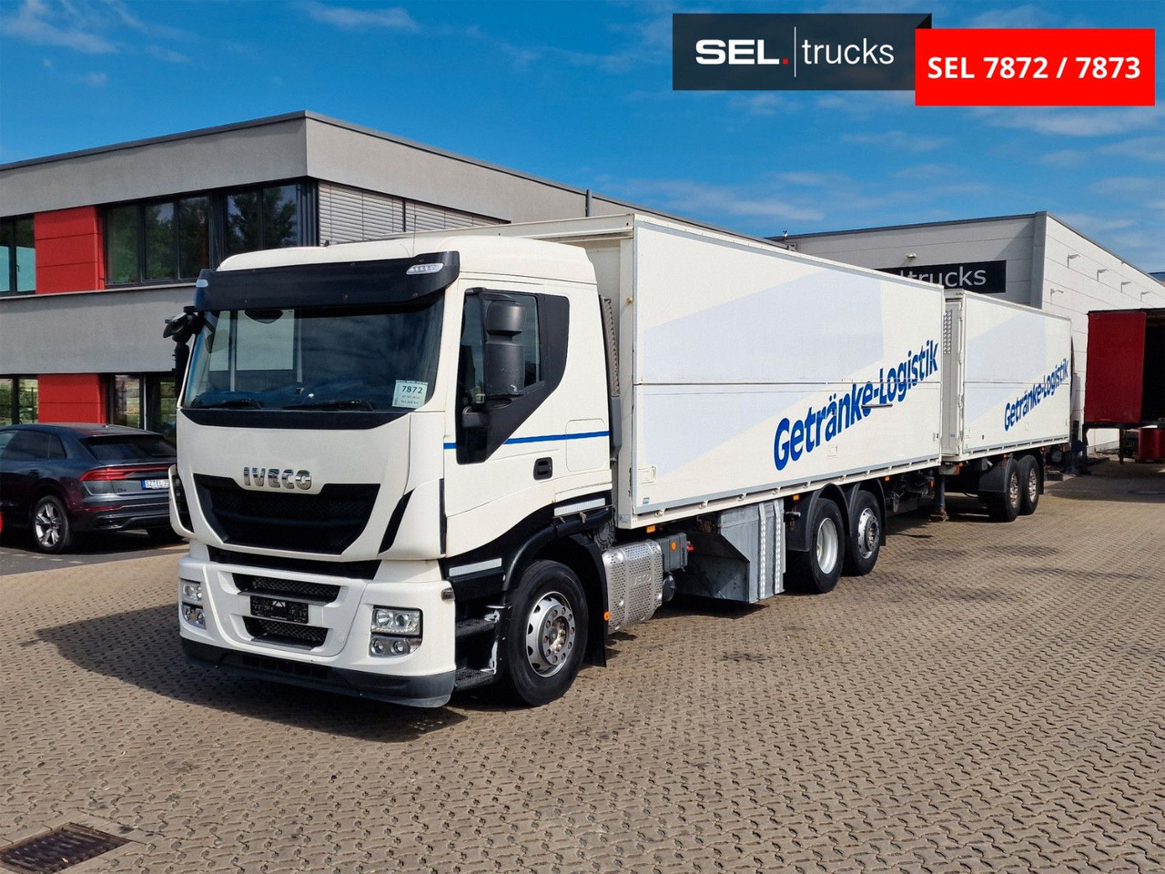 Iveco Stralis 420 / ZF Intarder / Ldbw / Lenkachse - Dryckestransport lastbil: bild 1 Iveco Stralis 420 / ZF Intarder / Ldbw / Lenkachse - Dryckestransport lastbil: bild 1