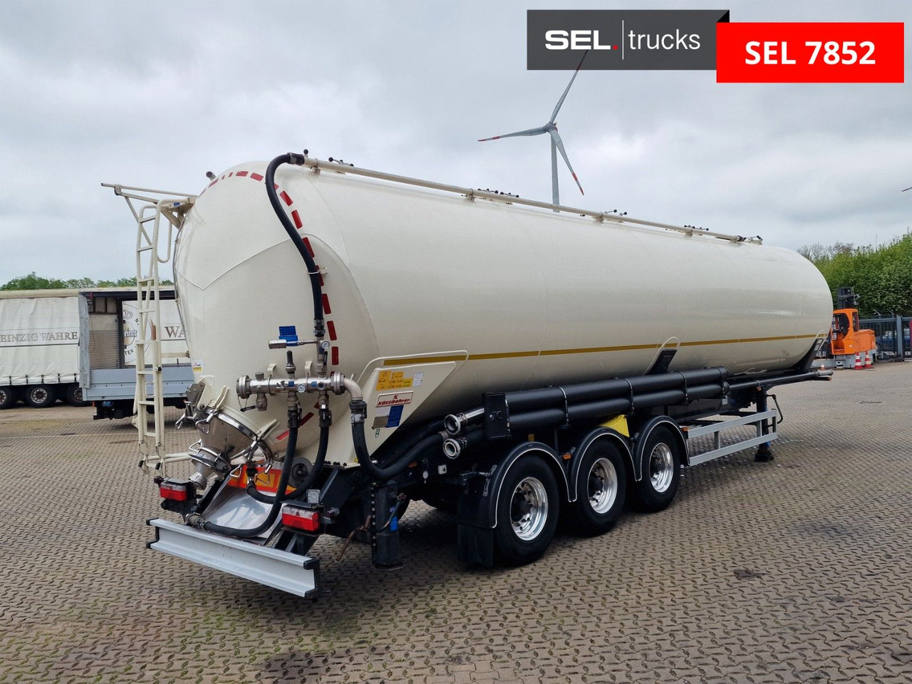 Kässbohrer XS SSK-60 / Kippsilo / Liftachse / 60m3 - Bulktrailer: bild 5 Kässbohrer XS SSK-60 / Kippsilo / Liftachse / 60m3 - Bulktrailer: bild 5