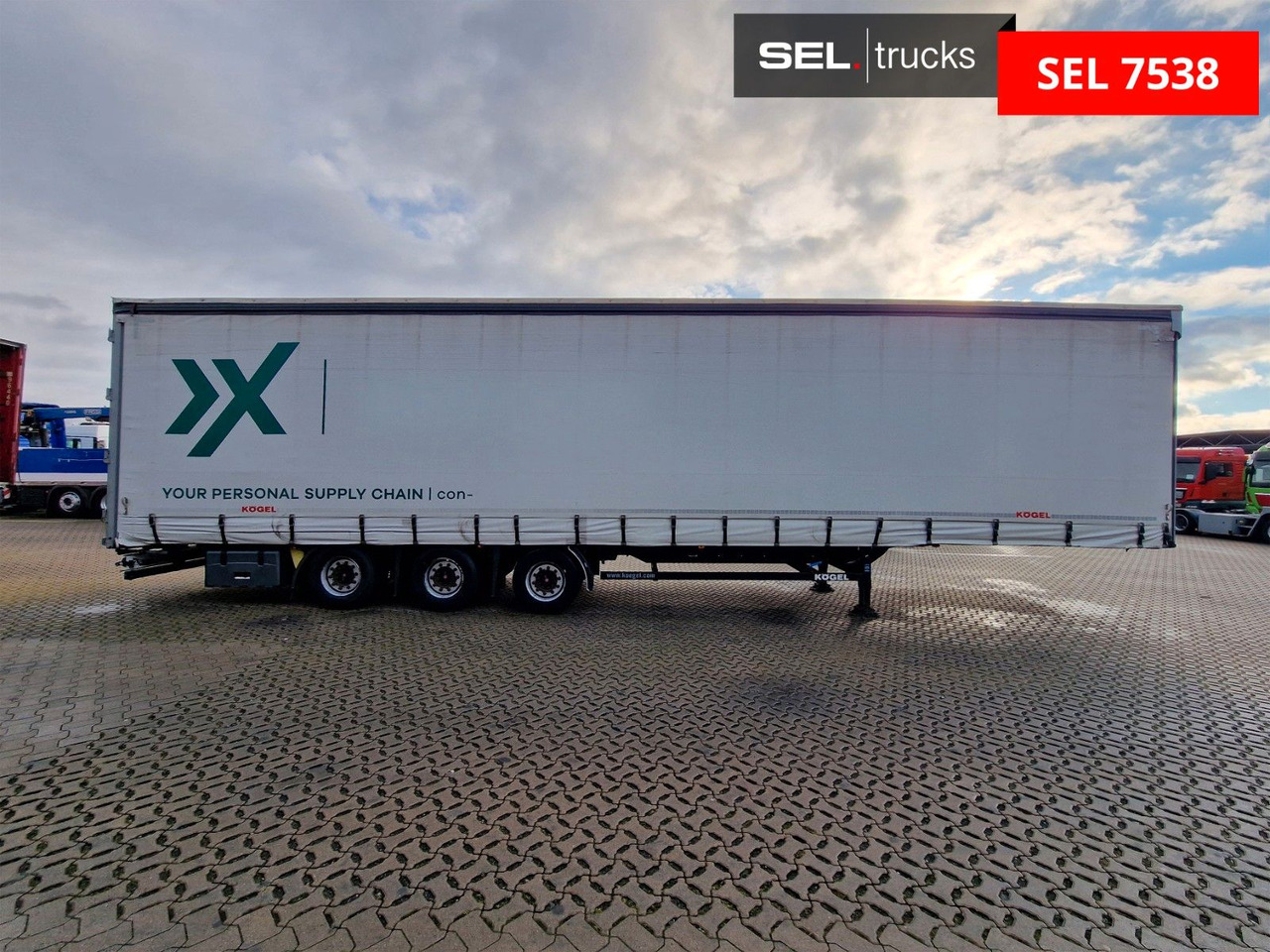 Kögel S24-1 / Hubdach / EDSCHA - Kapelltrailer: bild 4 Kögel S24-1 / Hubdach / EDSCHA - Kapelltrailer: bild 4