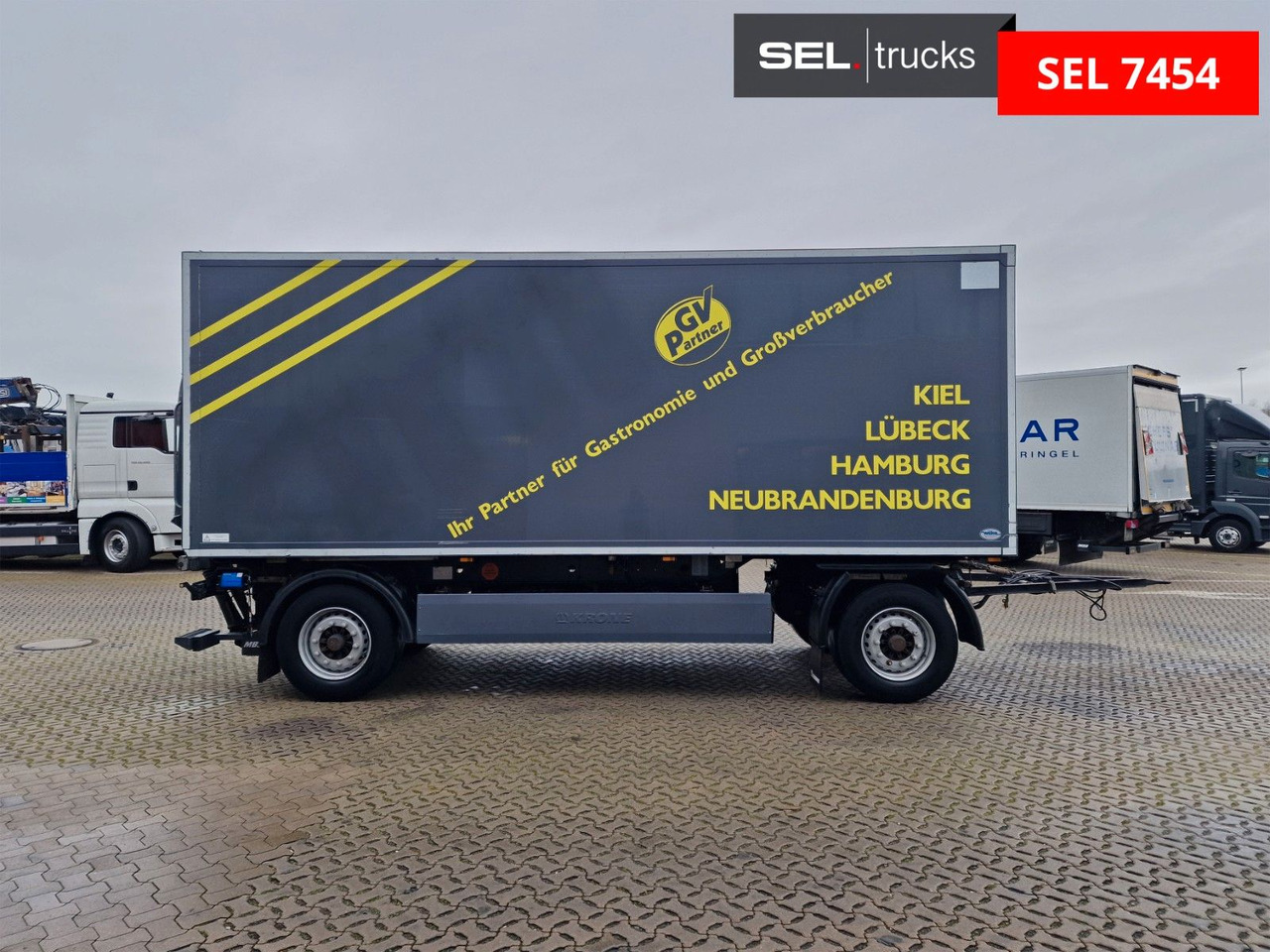 Krone AZ / Ldbw / Carrier Supra 850MT-X / FRC 04.2018 - Kylsläp: bild 4 Krone AZ / Ldbw / Carrier Supra 850MT-X / FRC 04.2018 - Kylsläp: bild 4