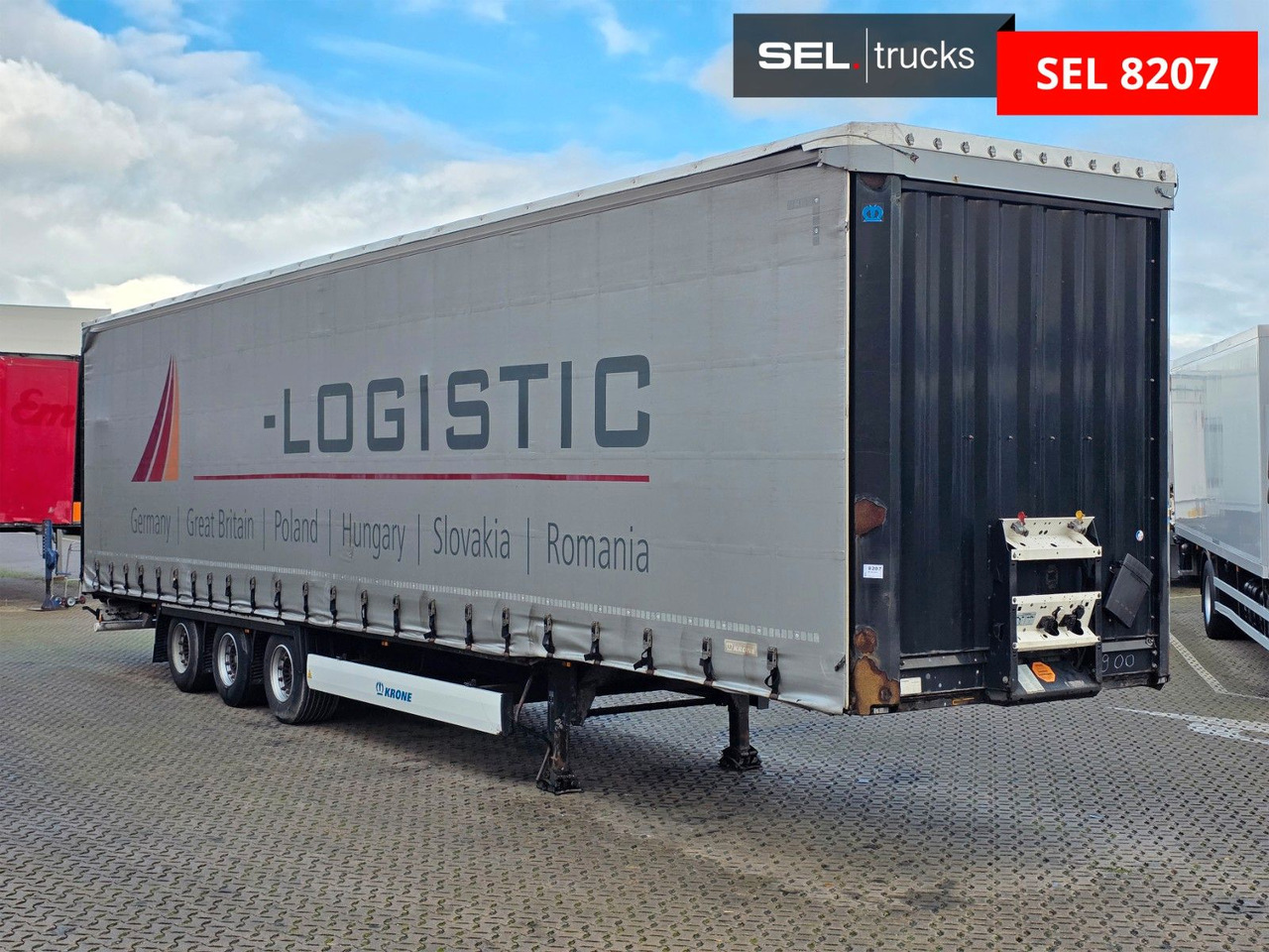 Krone SD / Hubdach / EDSCHA / Liftachse - Kapelltrailer: bild 3 Krone SD / Hubdach / EDSCHA / Liftachse - Kapelltrailer: bild 3