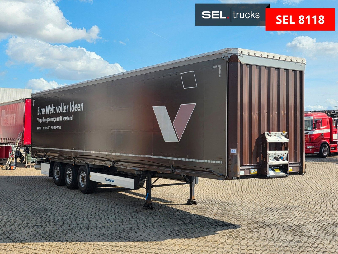 Krone SD / Liftachse / EDSCHA - Kapelltrailer: bild 3 Krone SD / Liftachse / EDSCHA - Kapelltrailer: bild 3