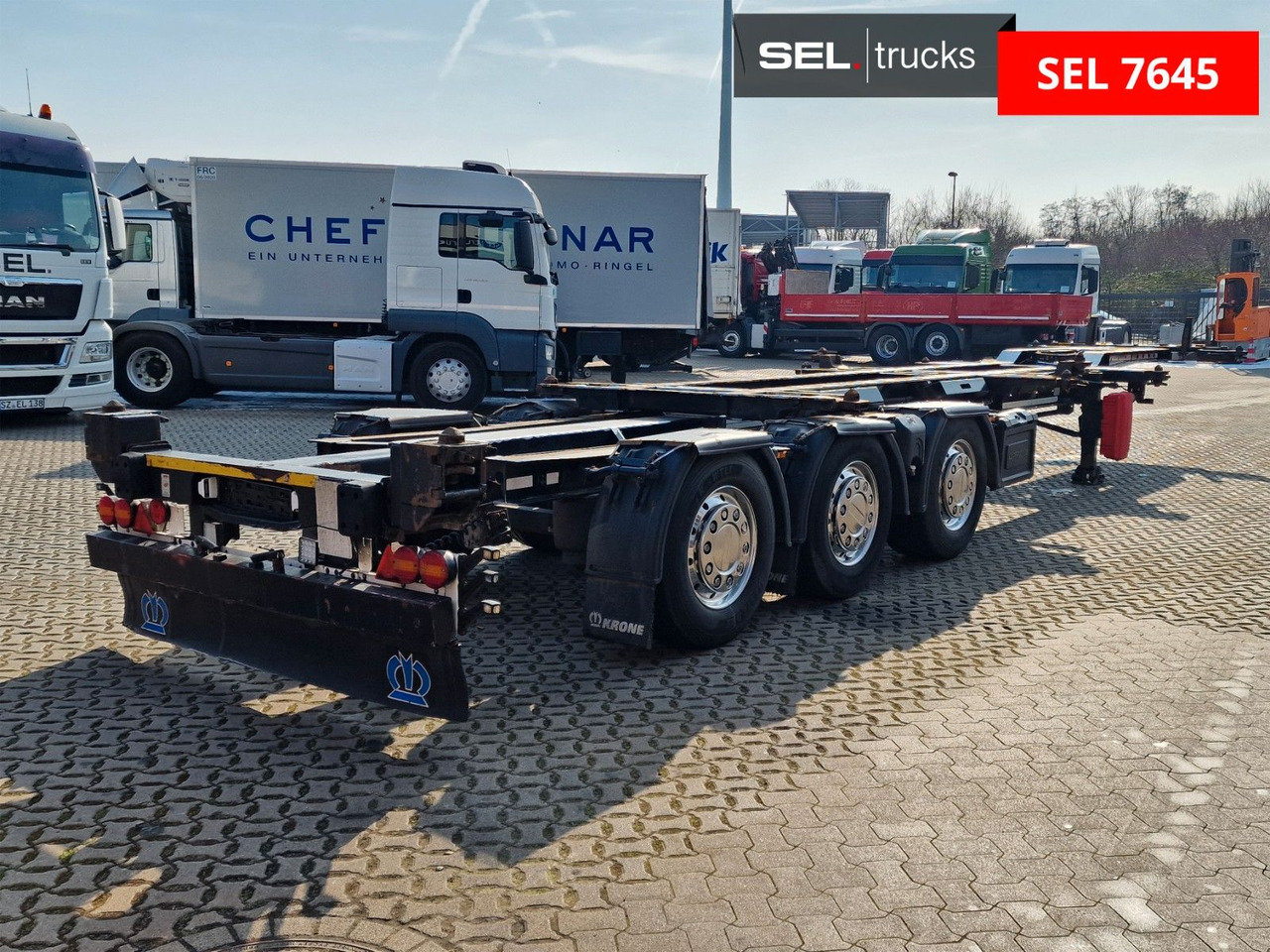 Krone SD / Teleskop / Liftachse - Containerbil/ Växelflak semitrailer: bild 5 Krone SD / Teleskop / Liftachse - Containerbil/ Växelflak semitrailer: bild 5