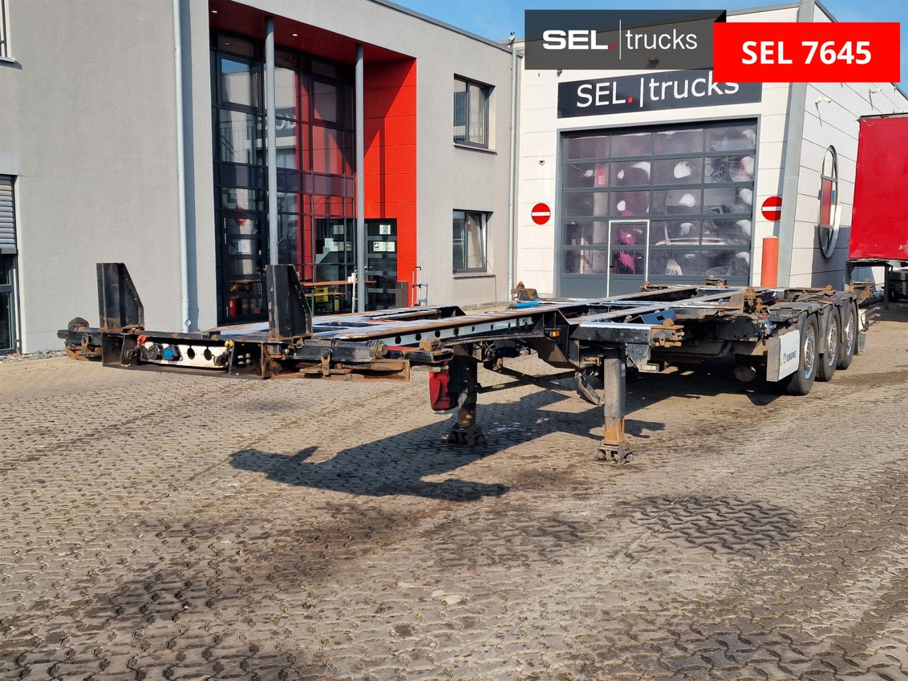 Krone SD / Teleskop / Liftachse - Containerbil/ Växelflak semitrailer: bild 1 Krone SD / Teleskop / Liftachse - Containerbil/ Växelflak semitrailer: bild 1