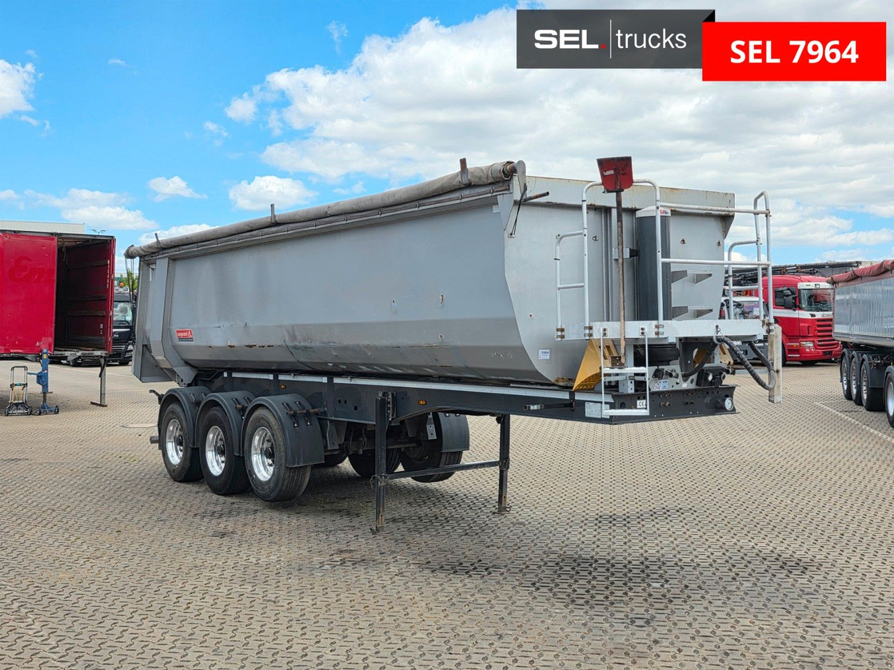 Langendorf SKS-HS 24/30 / Alu-Felgen / Liftachse - Tippbil semitrailer: bild 3 Langendorf SKS-HS 24/30 / Alu-Felgen / Liftachse - Tippbil semitrailer: bild 3