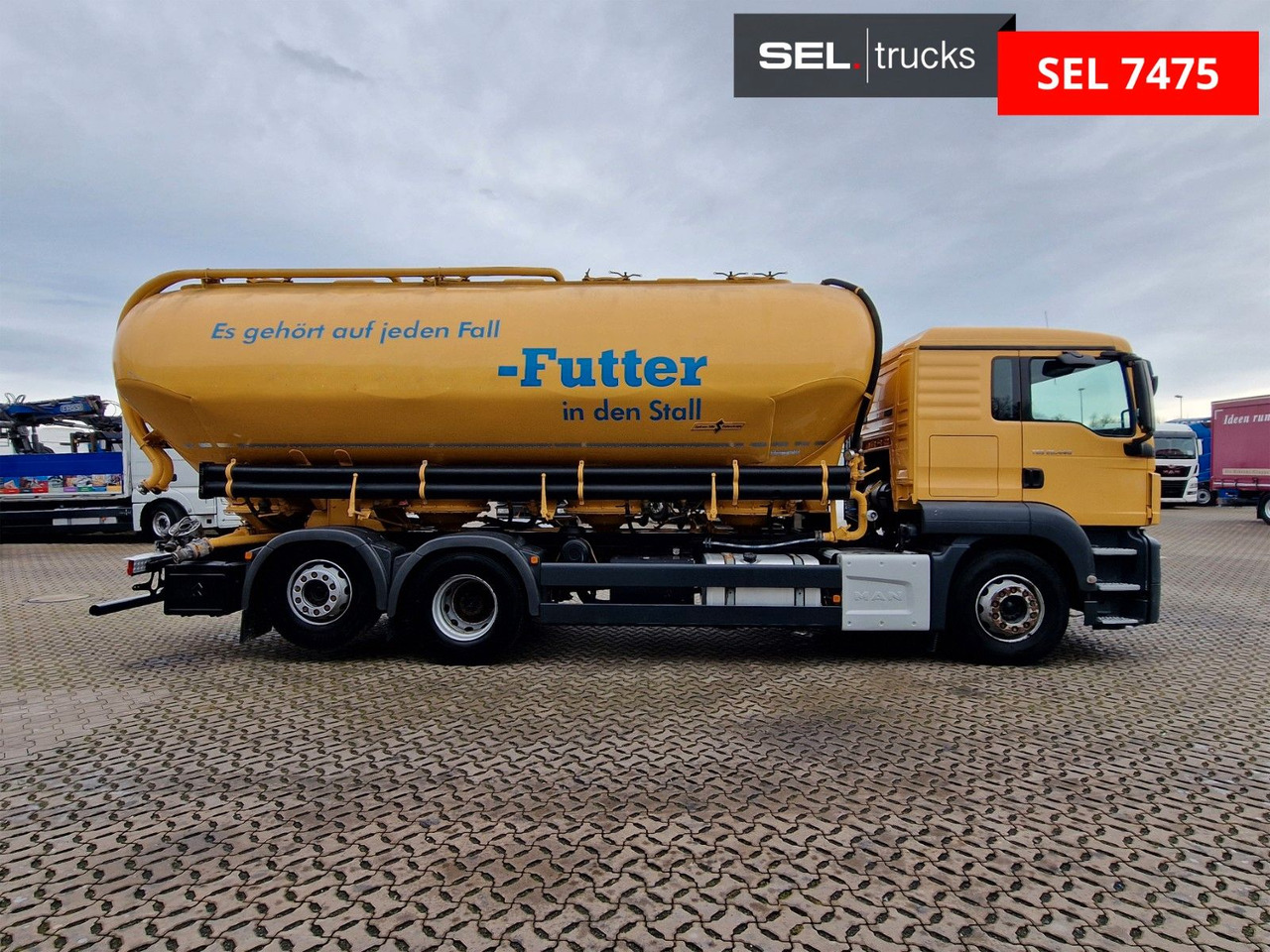 MAN TGS 26.440 6X2-4 LL / SILO / ZF Int. / Spitzer / - Tankbil: bild 3 MAN TGS 26.440 6X2-4 LL / SILO / ZF Int. / Spitzer / - Tankbil: bild 3