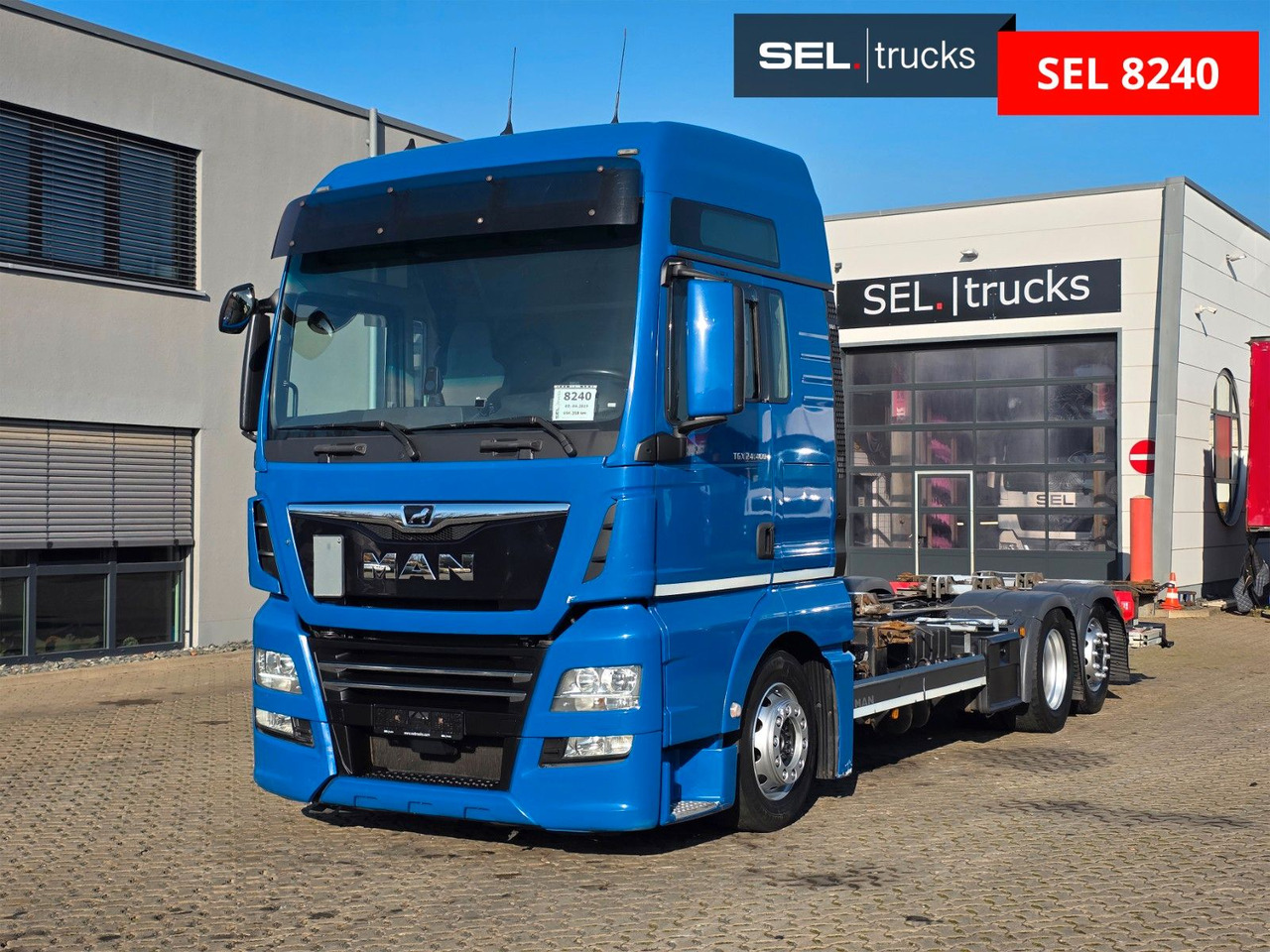 MAN TGX 24.460 6x2-2 LL-U / Ldbw / Standklima - Containerbil/ Växelflak lastbil: bild 1 MAN TGX 24.460 6x2-2 LL-U / Ldbw / Standklima - Containerbil/ Växelflak lastbil: bild 1