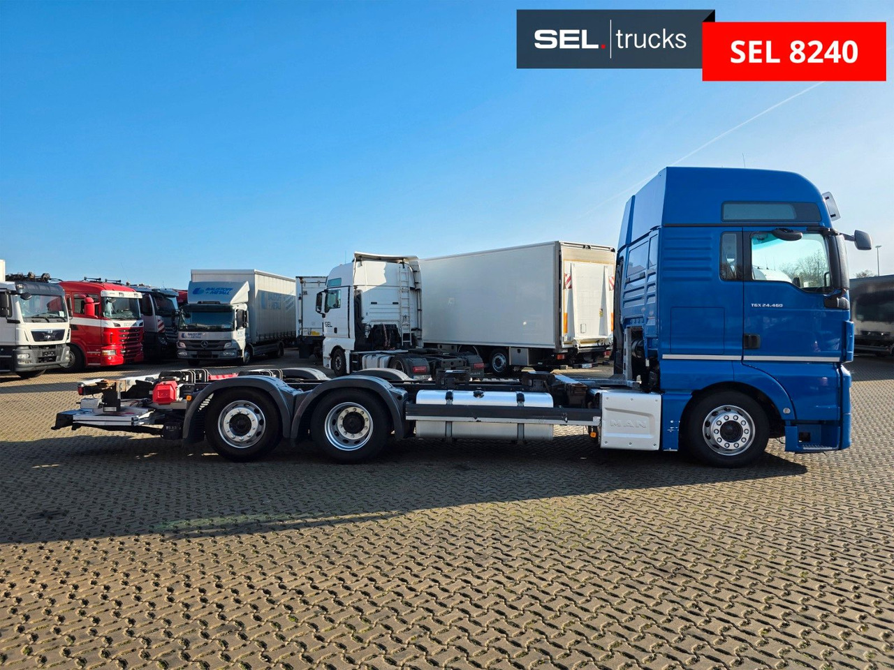MAN TGX 24.460 6x2-2 LL-U / Ldbw / Standklima - Containerbil/ Växelflak lastbil: bild 4 MAN TGX 24.460 6x2-2 LL-U / Ldbw / Standklima - Containerbil/ Växelflak lastbil: bild 4