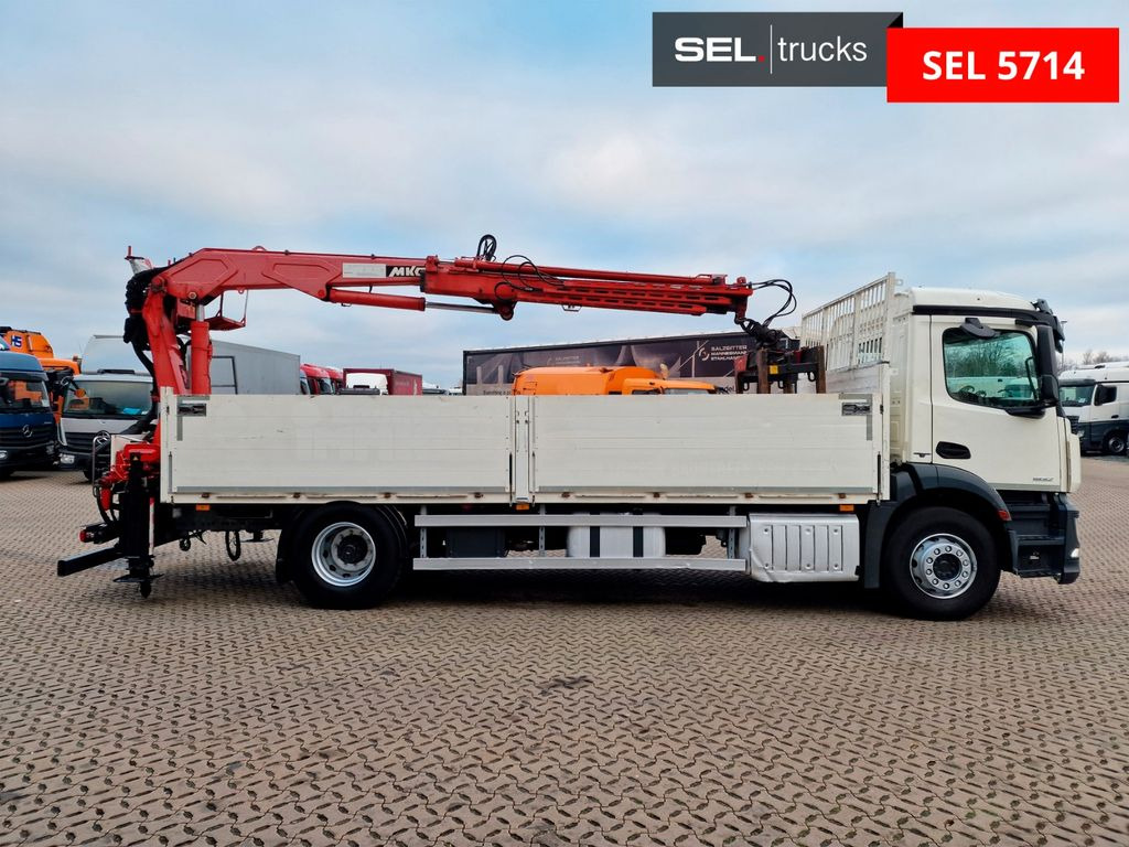 Mercedes-Benz Antos 1832 / MKG Kran Mercedes-Benz Antos 1832 / MKG Kran - Flakbil, Kranbil: bild 5 Mercedes-Benz Antos 1832 / MKG Kran Mercedes-Benz Antos 1832 / MKG Kran - Flakbil, Kranbil: bild 5