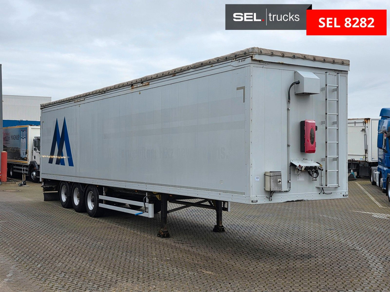 Reisch RSBS-25/24LK / Alu-Felgen / Lift / eletr. Dach - Moving floor semitrailer: bild 3 Reisch RSBS-25/24LK / Alu-Felgen / Lift / eletr. Dach - Moving floor semitrailer: bild 3