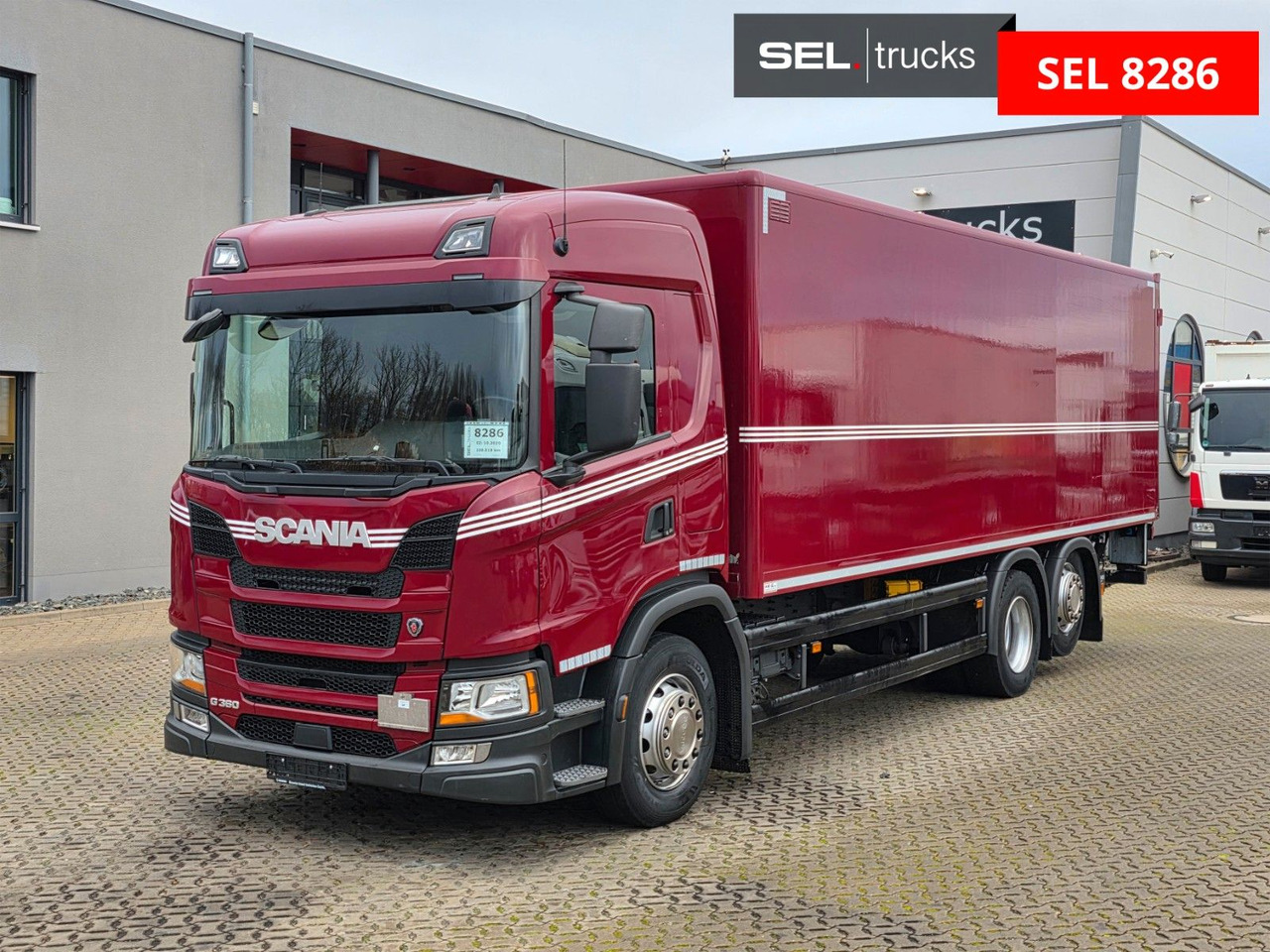 Scania G 360 B6x2*4NB / Ldbw / Lenkachse / 6D - Lastbil med skåp: bild 1 Scania G 360 B6x2*4NB / Ldbw / Lenkachse / 6D - Lastbil med skåp: bild 1