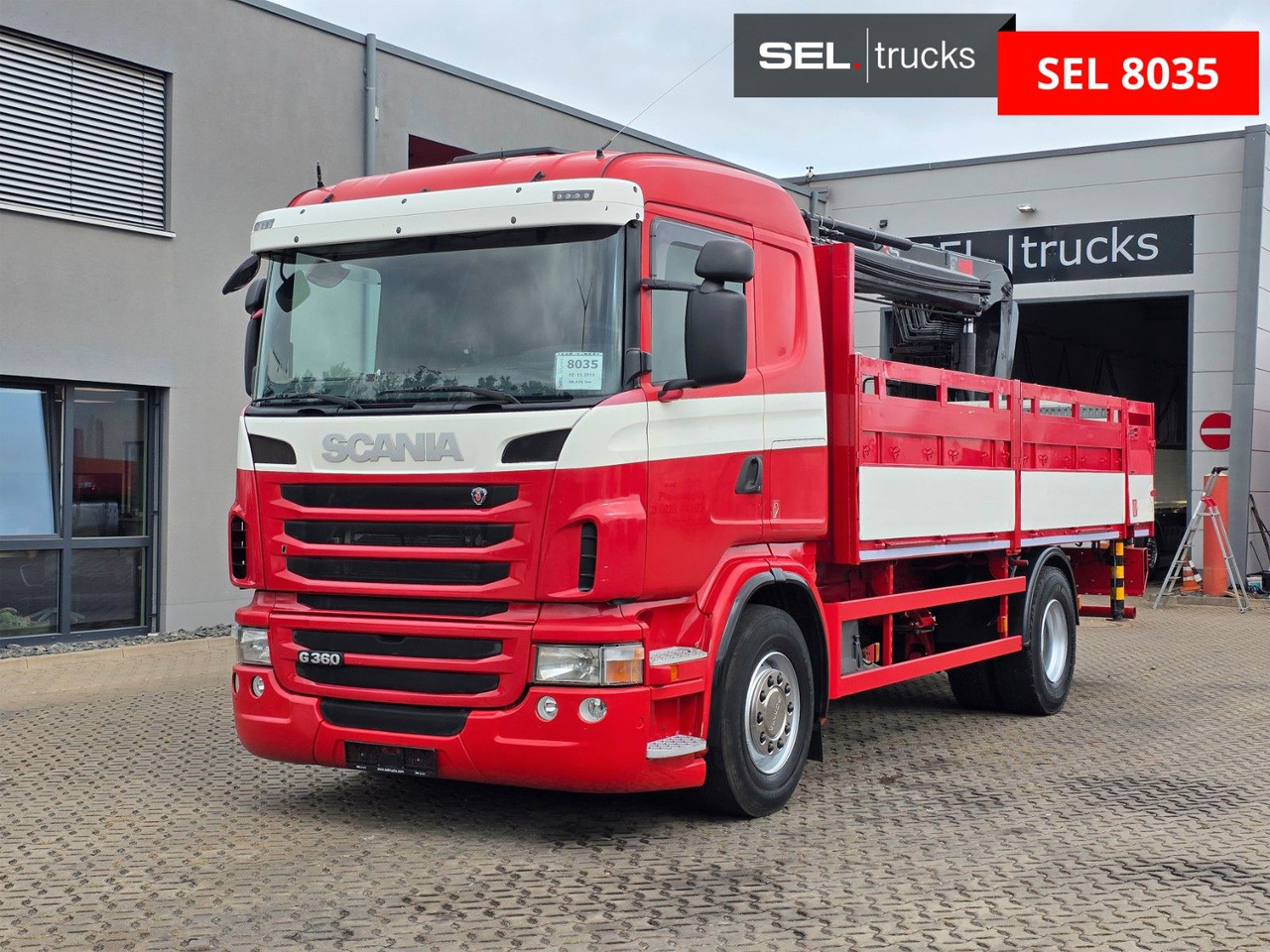 Scania G 360 LB4X2MNA / Retarder / Ohne Fernbedienung - Kranbil: bild 1 Scania G 360 LB4X2MNA / Retarder / Ohne Fernbedienung - Kranbil: bild 1