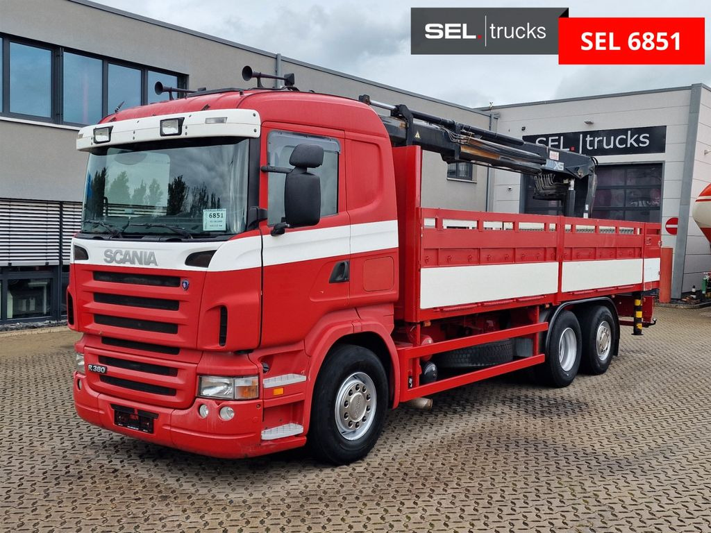 Scania R 380 LB6X2*4MNA / Retarder / HIAB / Lenkachse Scania R 380 LB6X2*4MNA / Retarder / HIAB / Lenkachse - Kranbil, Flakbil: bild 1 Scania R 380 LB6X2*4MNA / Retarder / HIAB / Lenkachse Scania R 380 LB6X2*4MNA / Retarder / HIAB / Lenkachse - Kranbil, Flakbil: bild 1